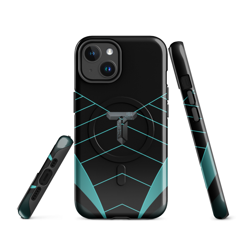 Coque MagSafe antichoc iPhone TechNova Collection Midnight