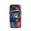 Coque iPhone MagSafe Graffiti Gorille TechNova - Design street art avec couleurs néon vibrantes