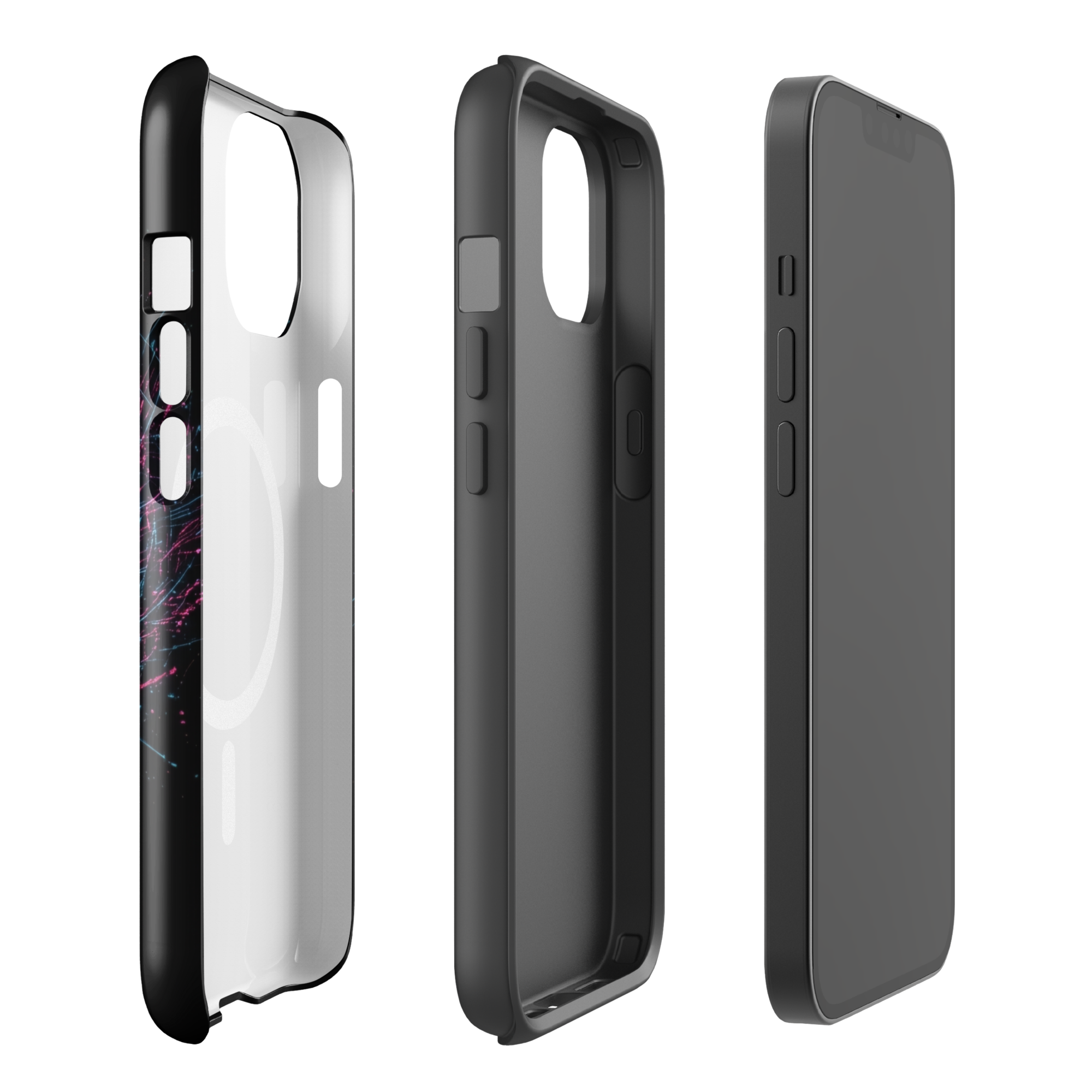 Coque iPhone design Gemini AI collection Nexus - Protection MagSafe TechNova