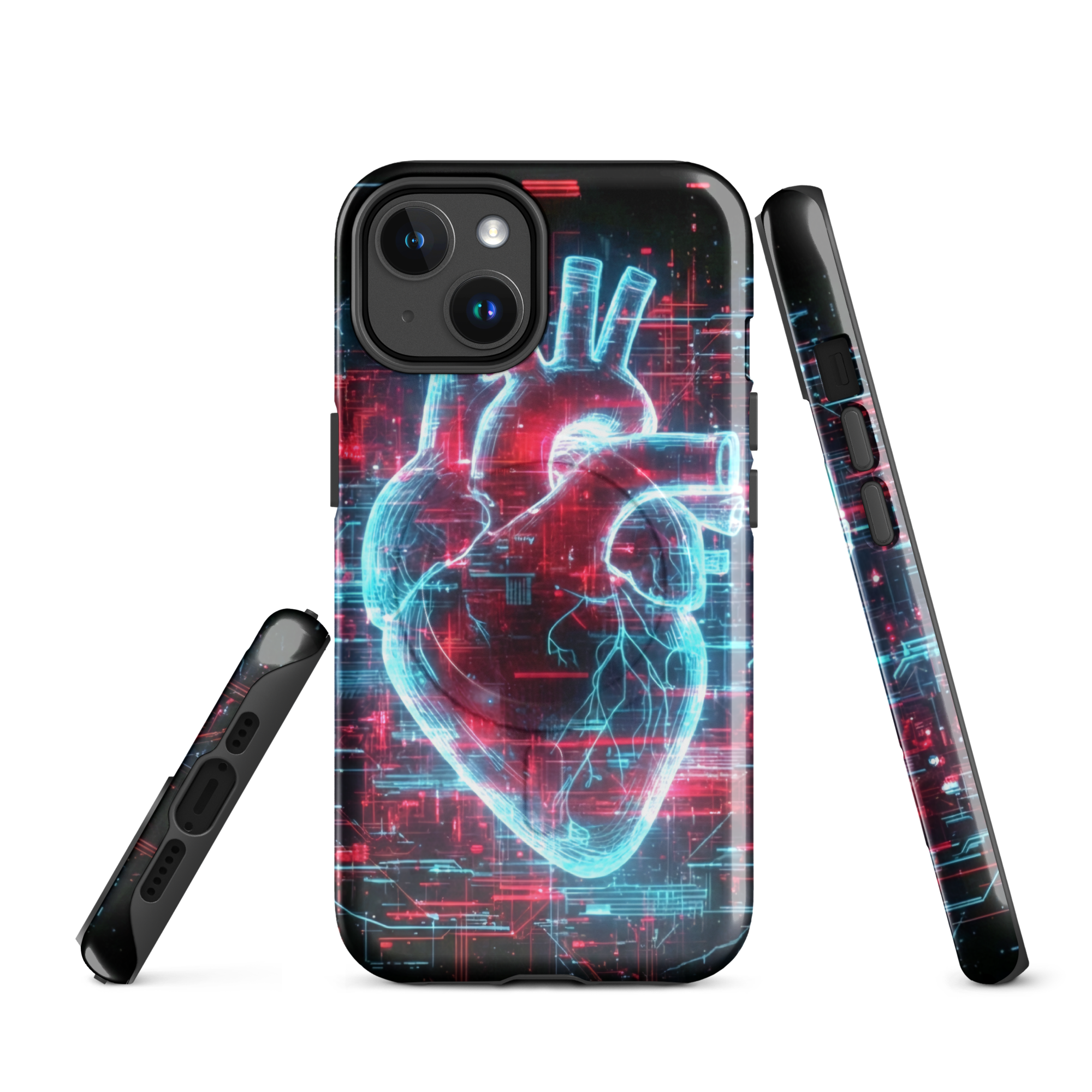 Coque iPhone design Gemini AI collection Nexus - Protection MagSafe TechNova