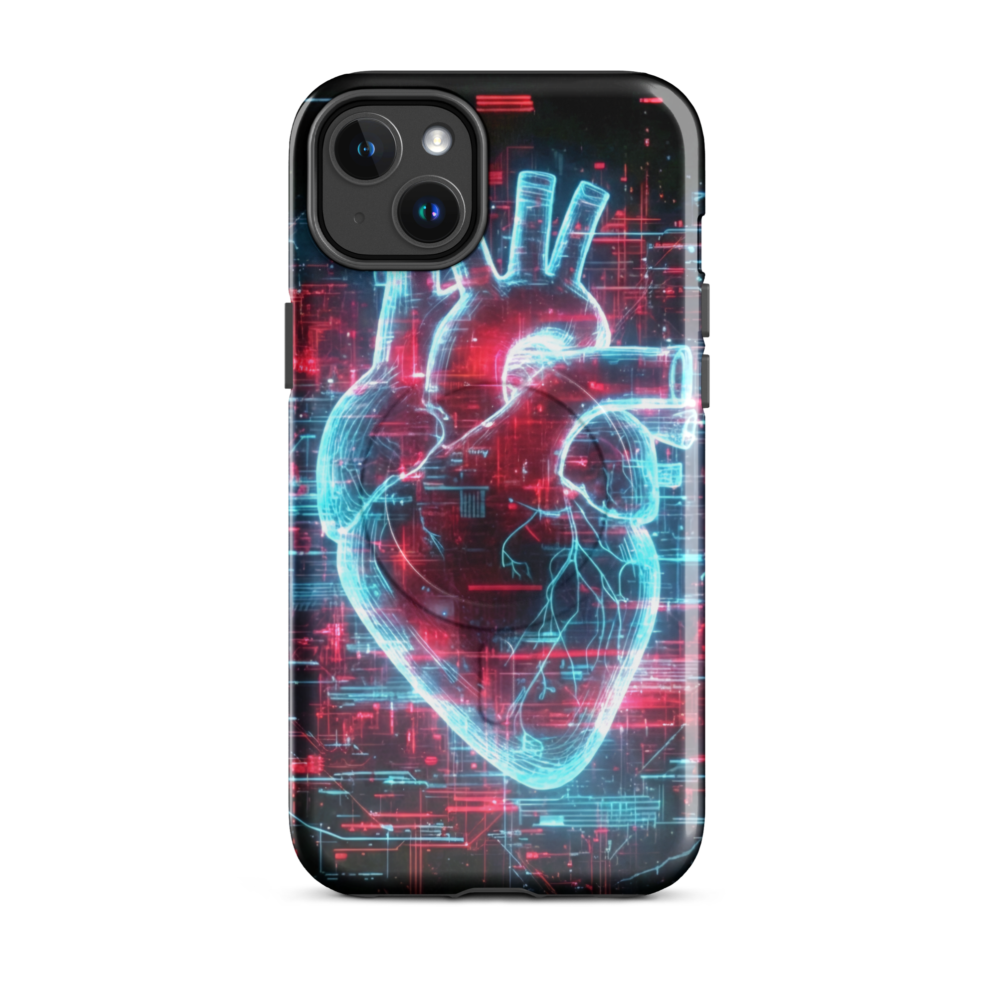 Coque iPhone design Gemini AI collection Nexus - Protection MagSafe TechNova