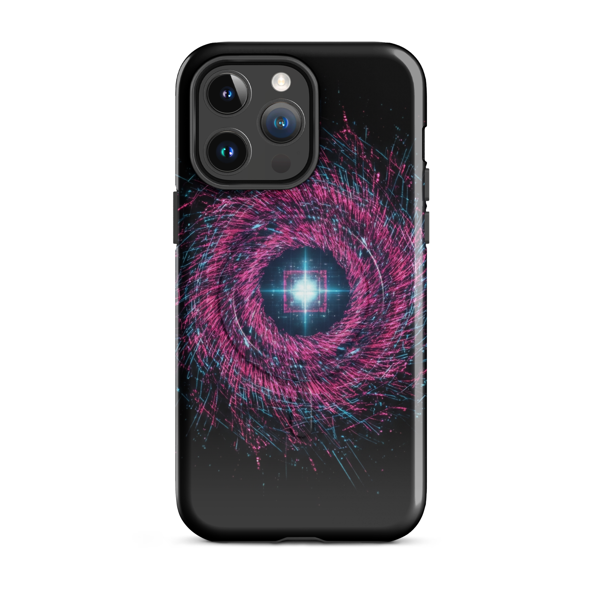 Coque iPhone design Gemini AI collection Nexus - Protection MagSafe TechNova