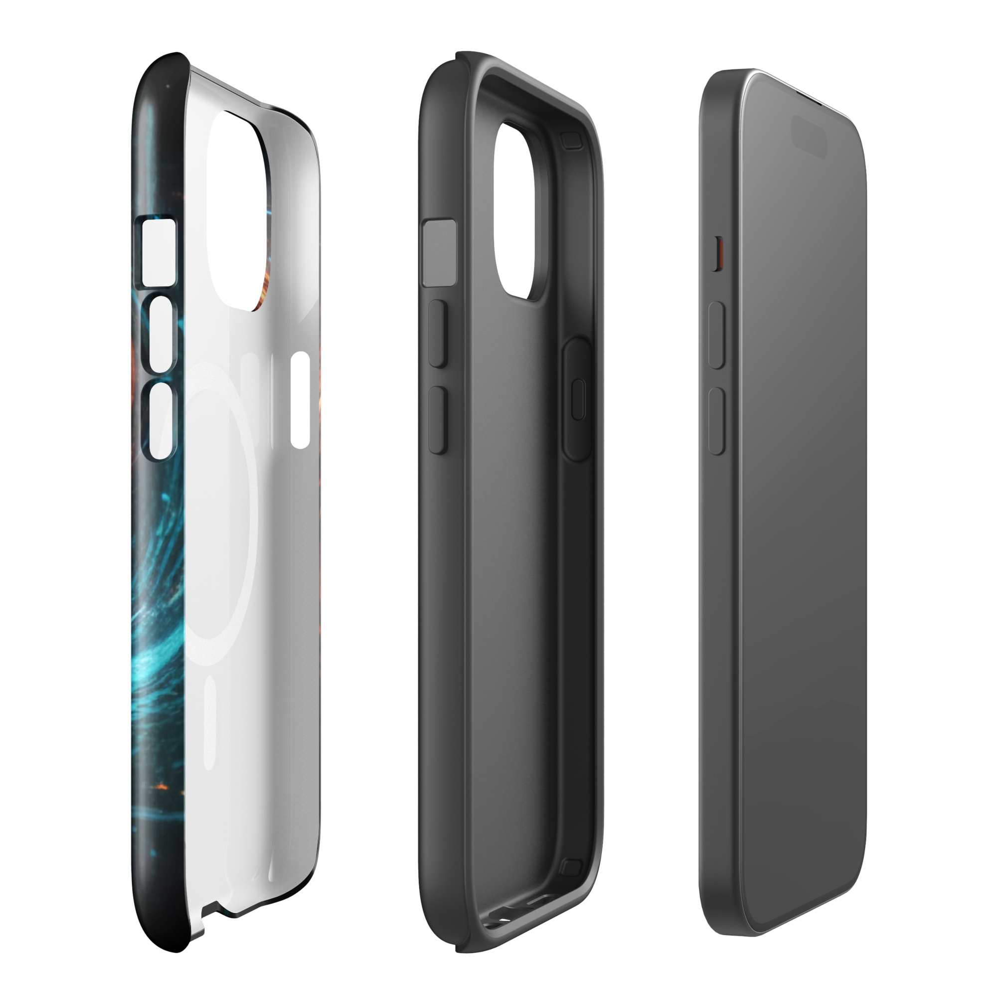 Coque iPhone design Gemini AI collection Nexus - Protection MagSafe TechNova