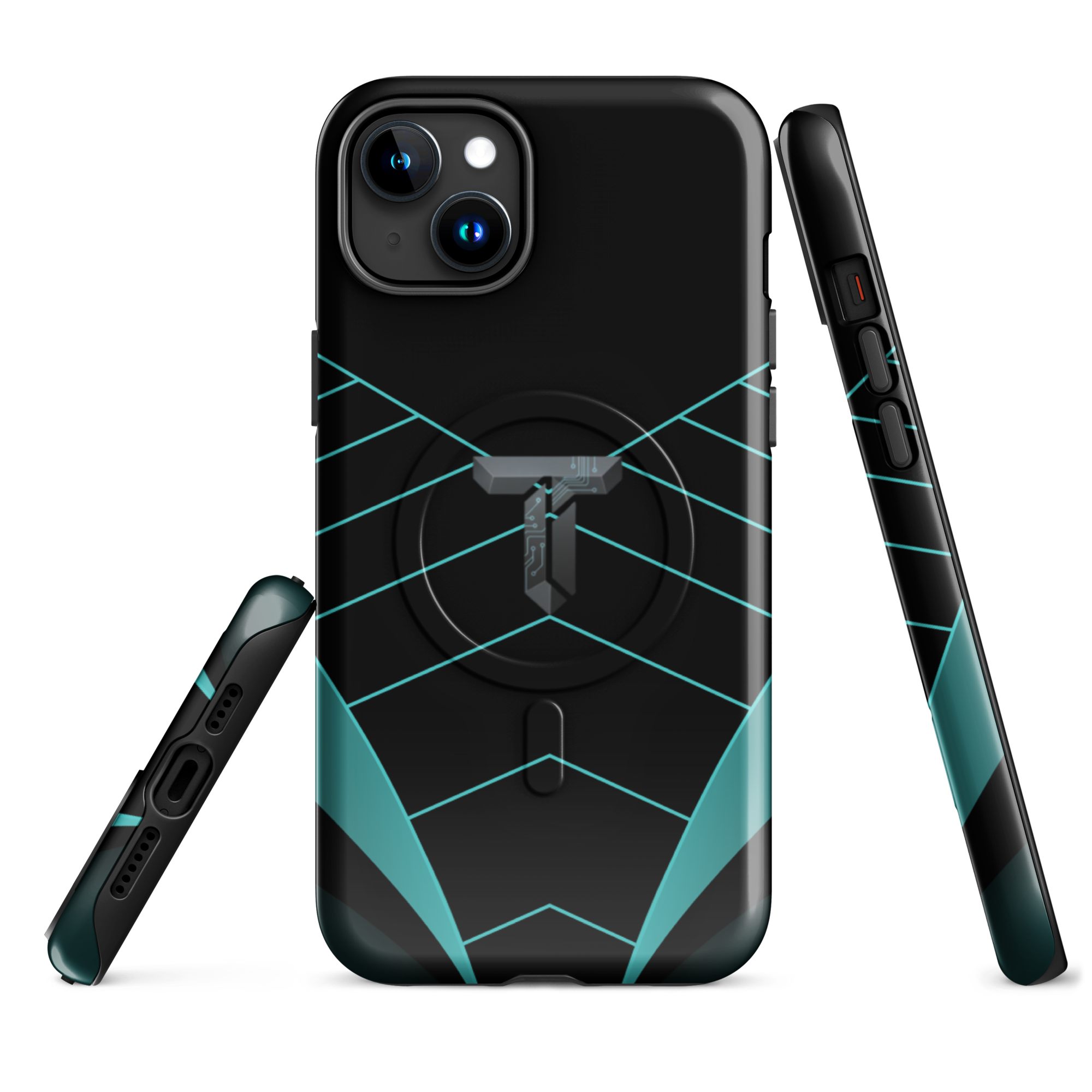 Coque MagSafe antichoc iPhone TechNova Collection Midnight