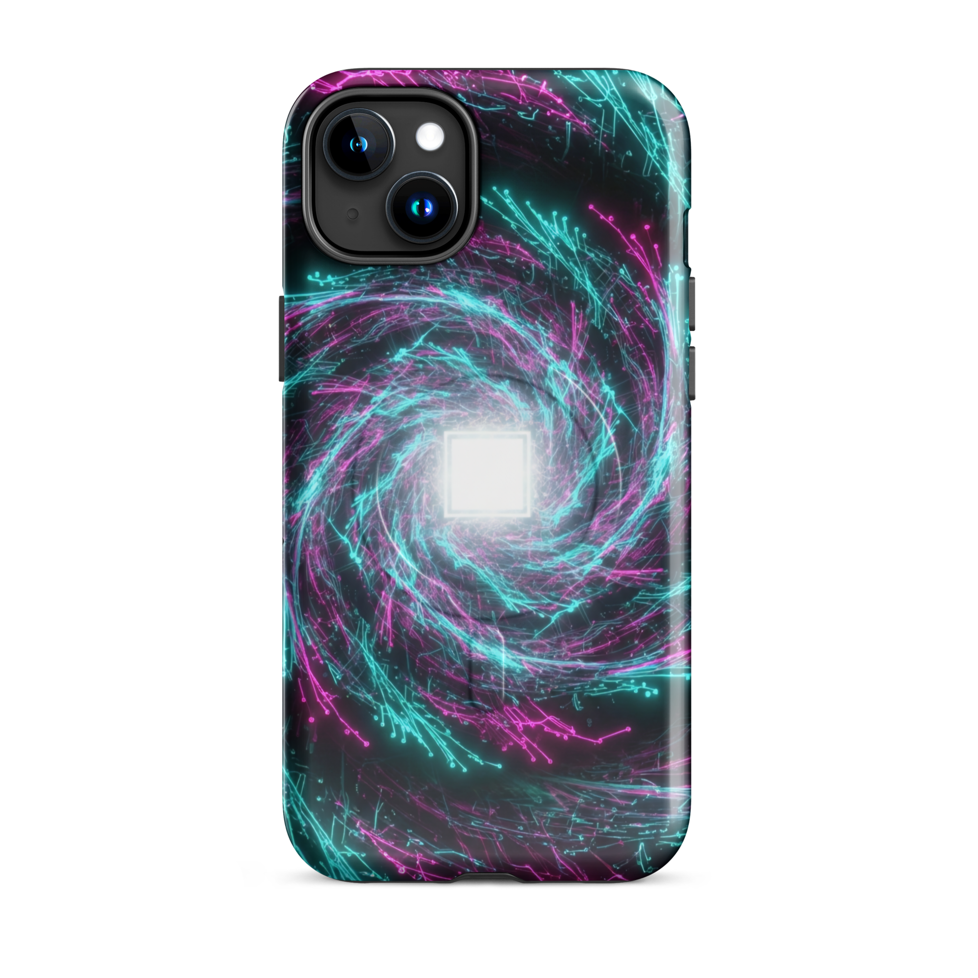 Coque iPhone design Gemini AI collection Nexus - Protection MagSafe TechNova