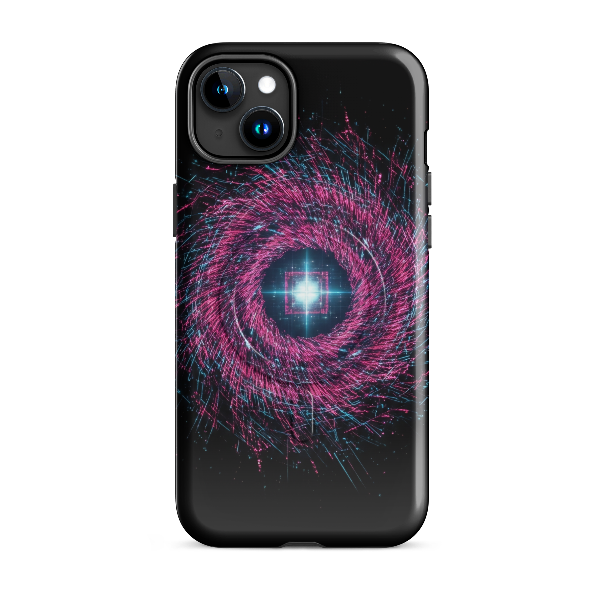 Coque iPhone design Gemini AI collection Nexus - Protection MagSafe TechNova