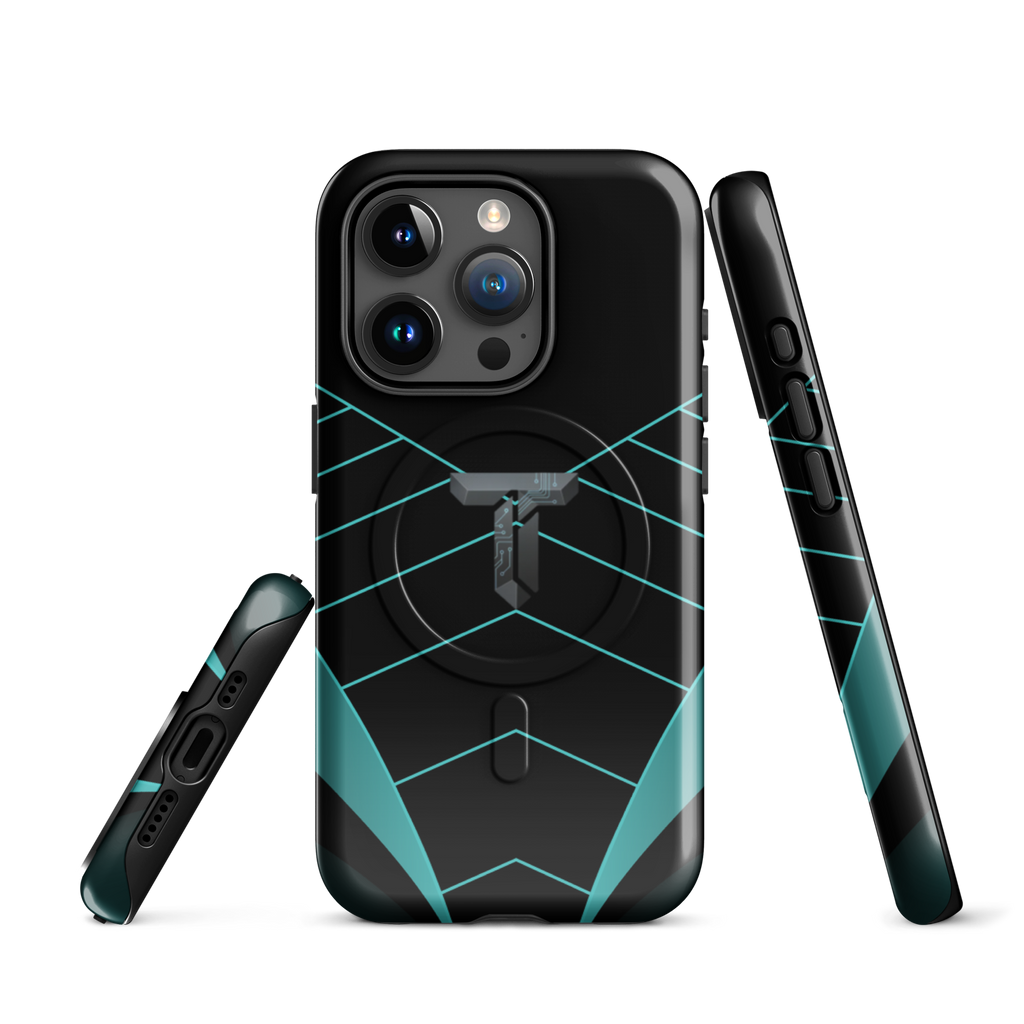 Coque MagSafe antichoc iPhone TechNova Collection Midnight