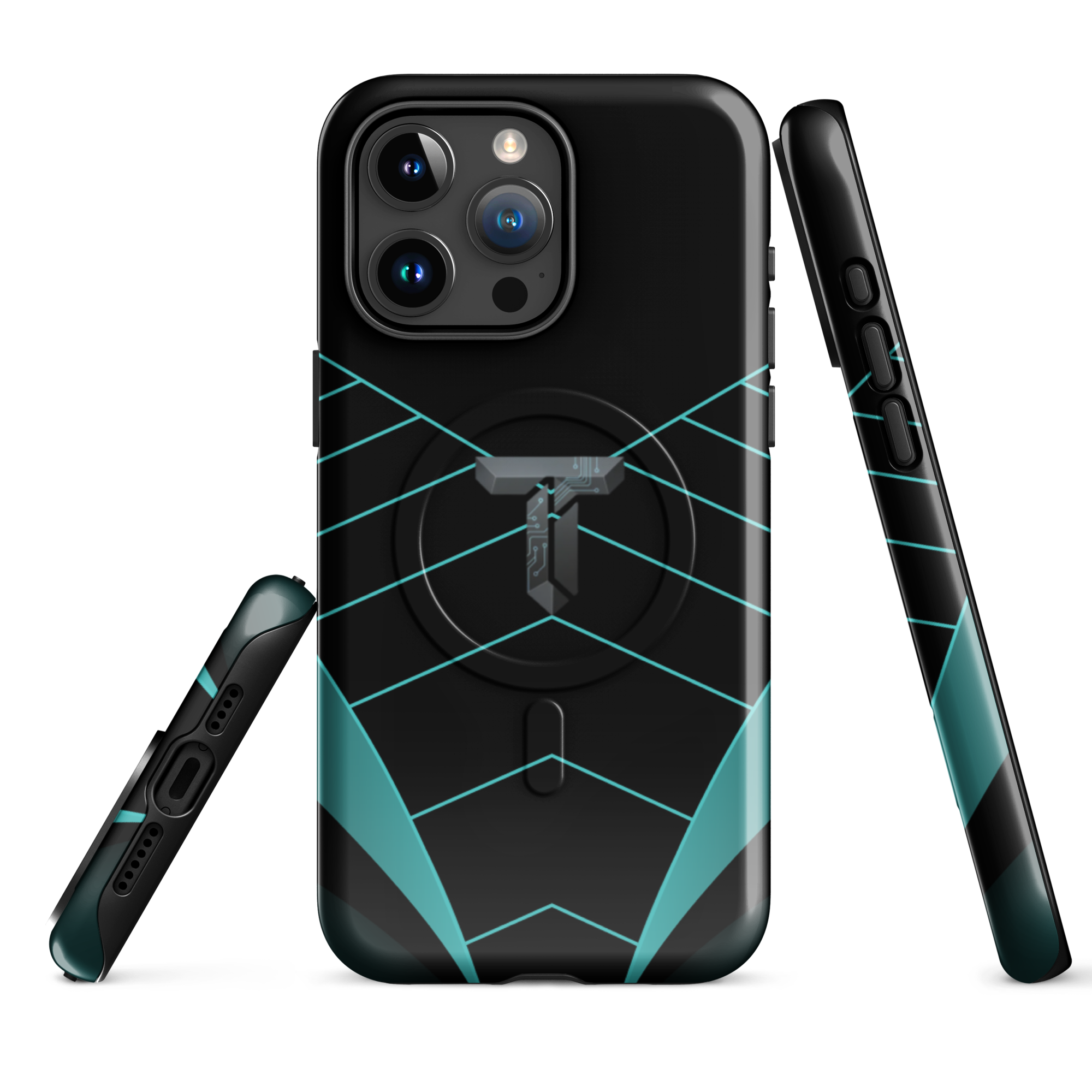 Coque MagSafe antichoc iPhone TechNova Collection Midnight