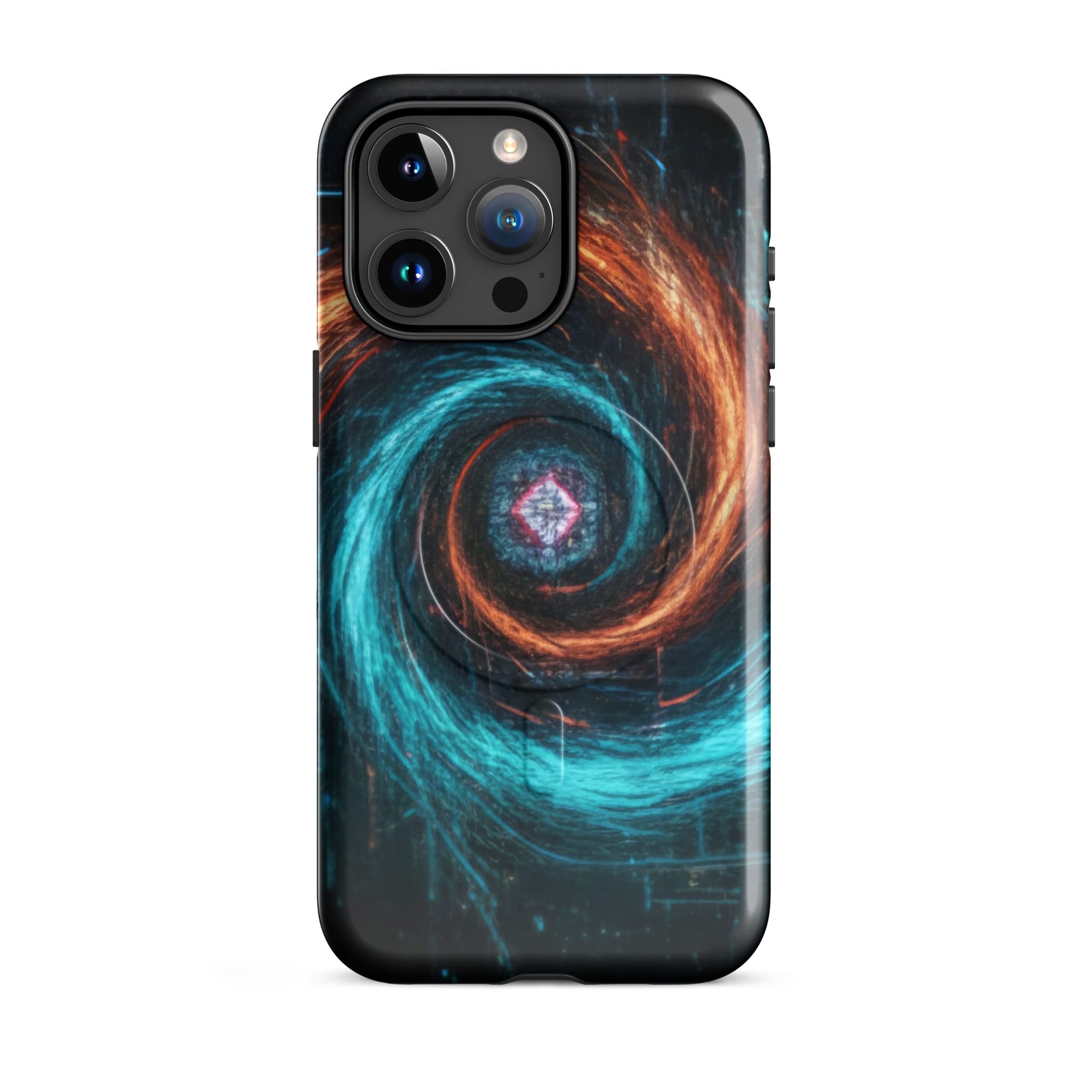 Coque iPhone design Gemini AI collection Nexus - Protection MagSafe TechNova