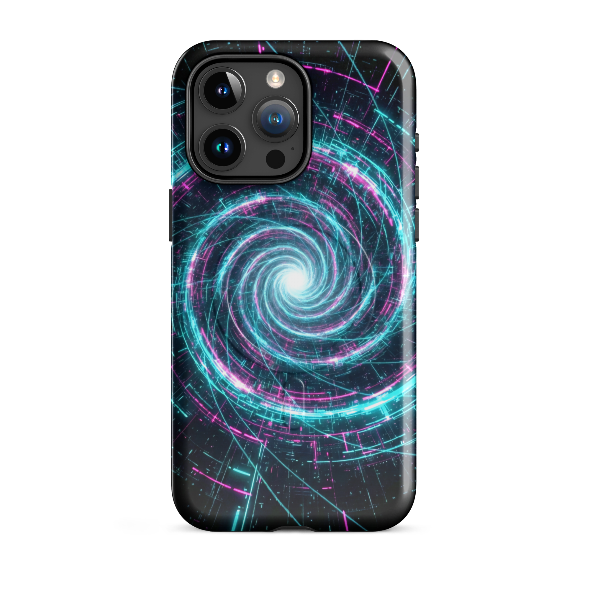 Coque iPhone design Gemini AI collection Nexus - Protection MagSafe TechNova