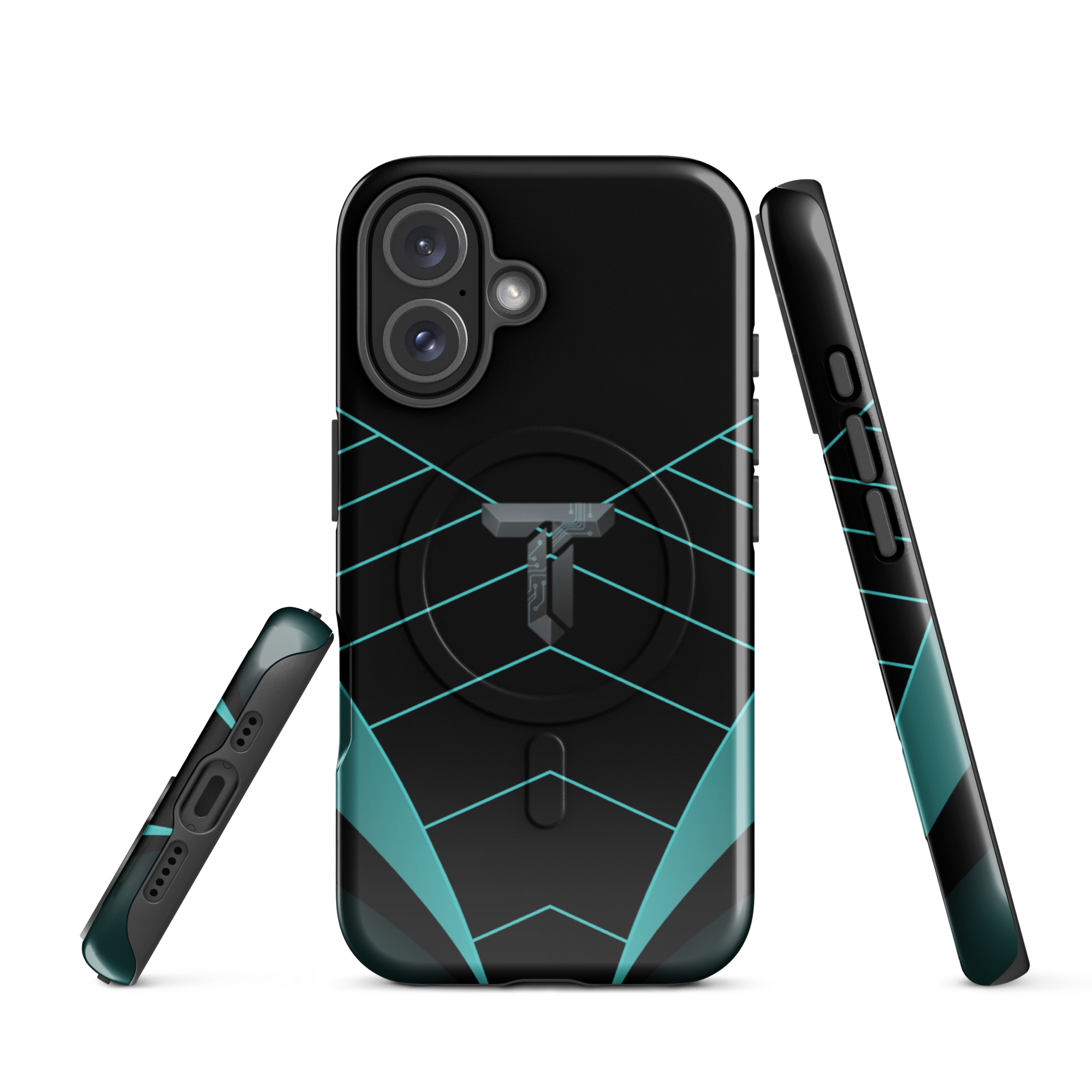 Coque MagSafe antichoc iPhone TechNova Collection Midnight