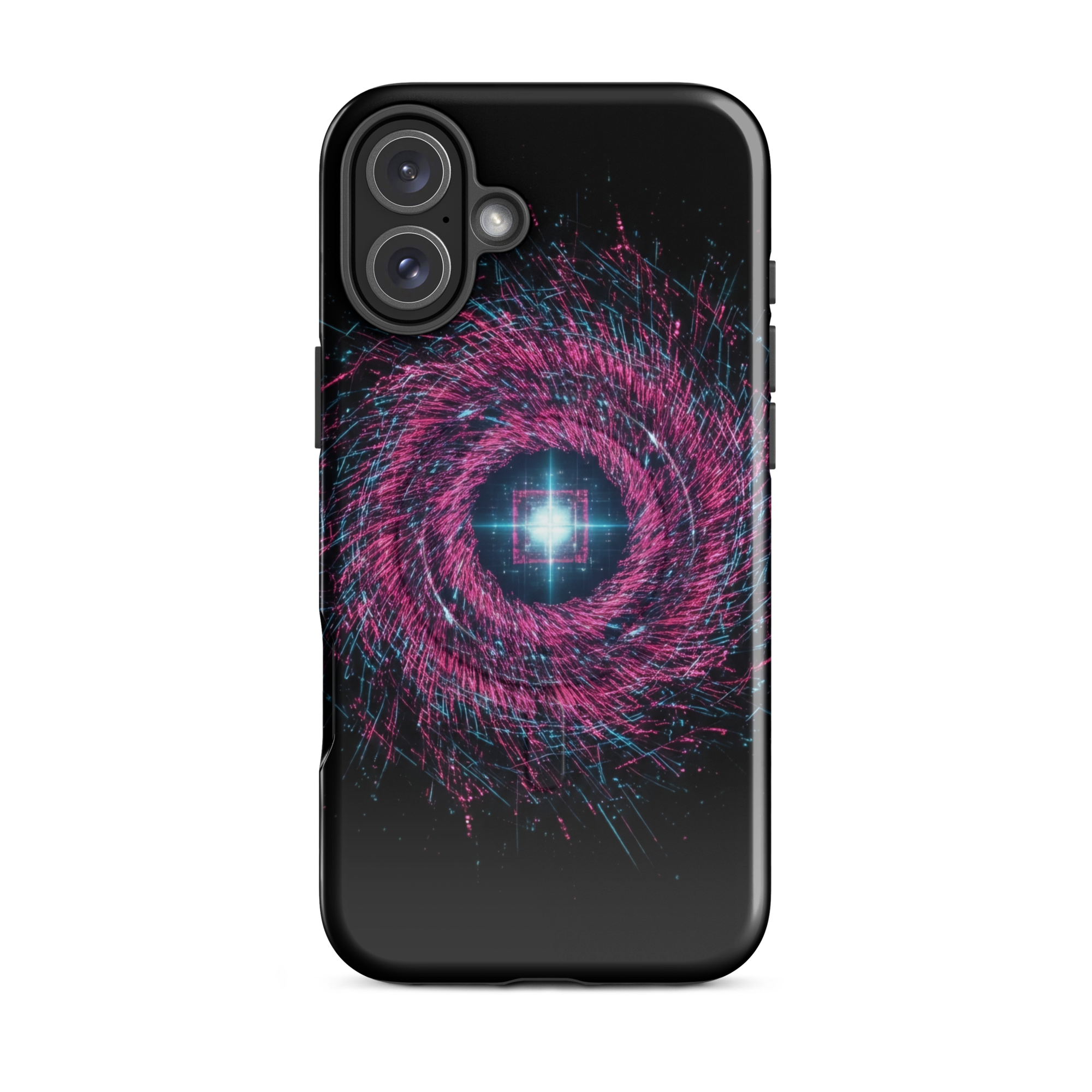 Coque iPhone design Gemini AI collection Nexus - Protection MagSafe TechNova