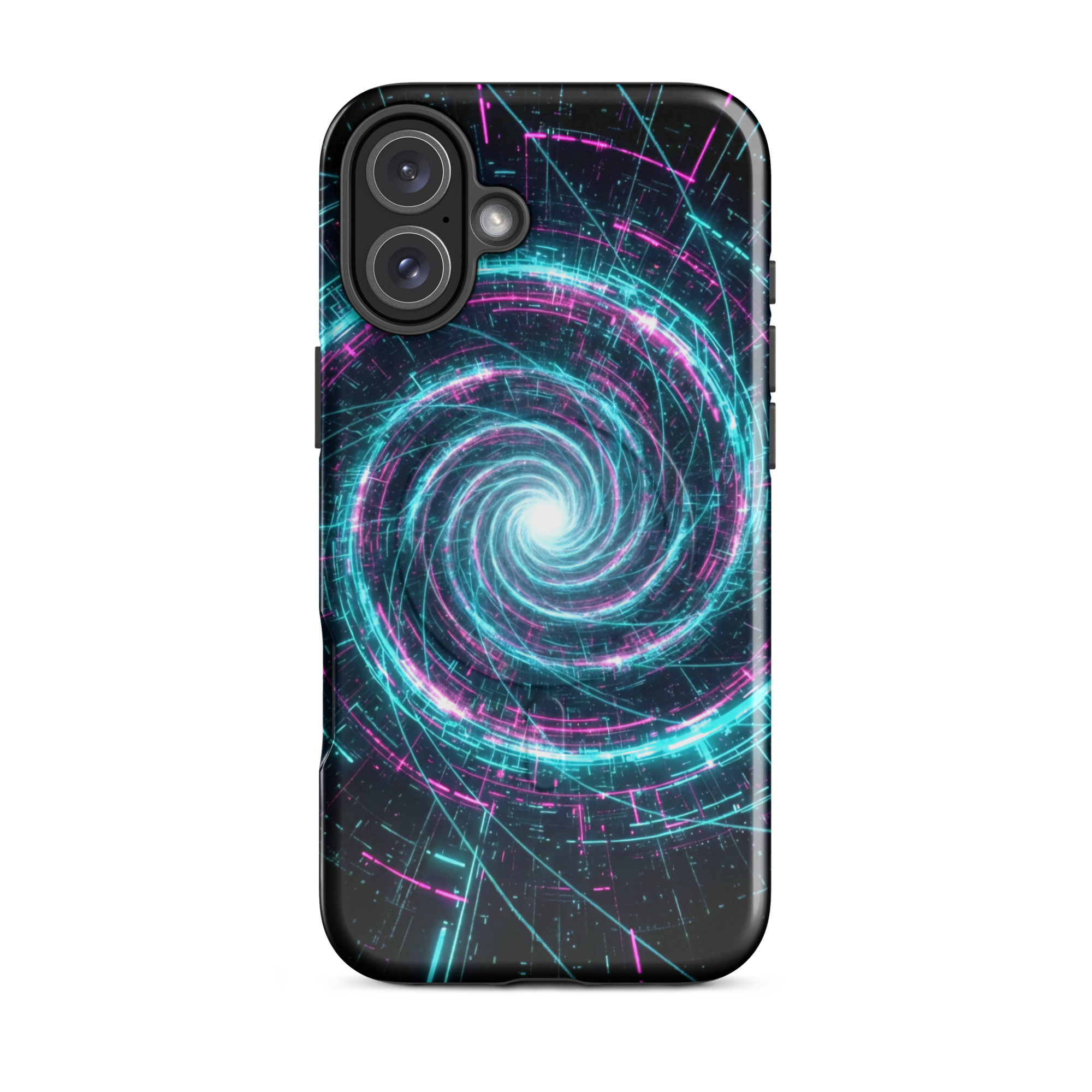 Coque iPhone design Gemini AI collection Nexus - Protection MagSafe TechNova