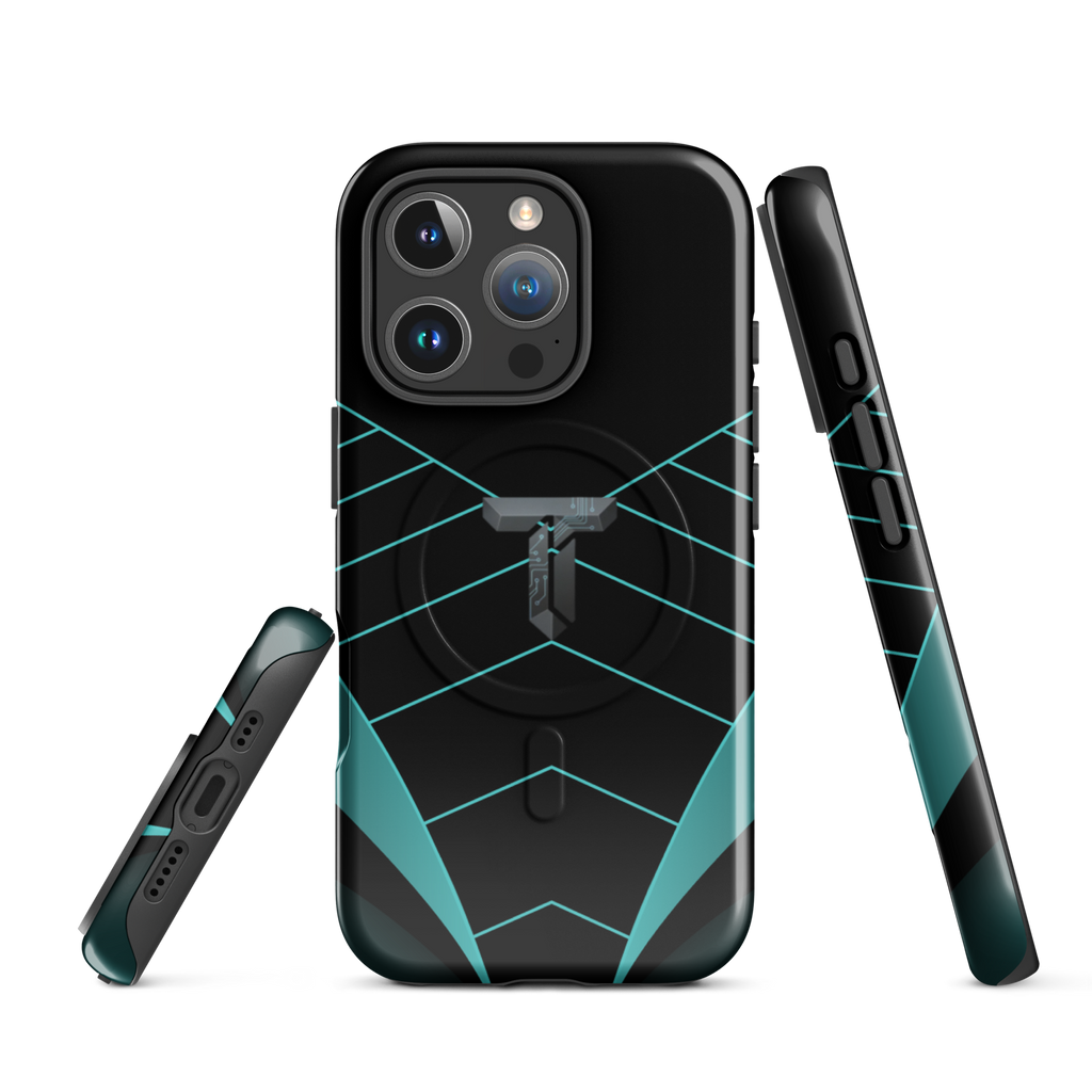 Coque MagSafe antichoc iPhone TechNova Collection Midnight