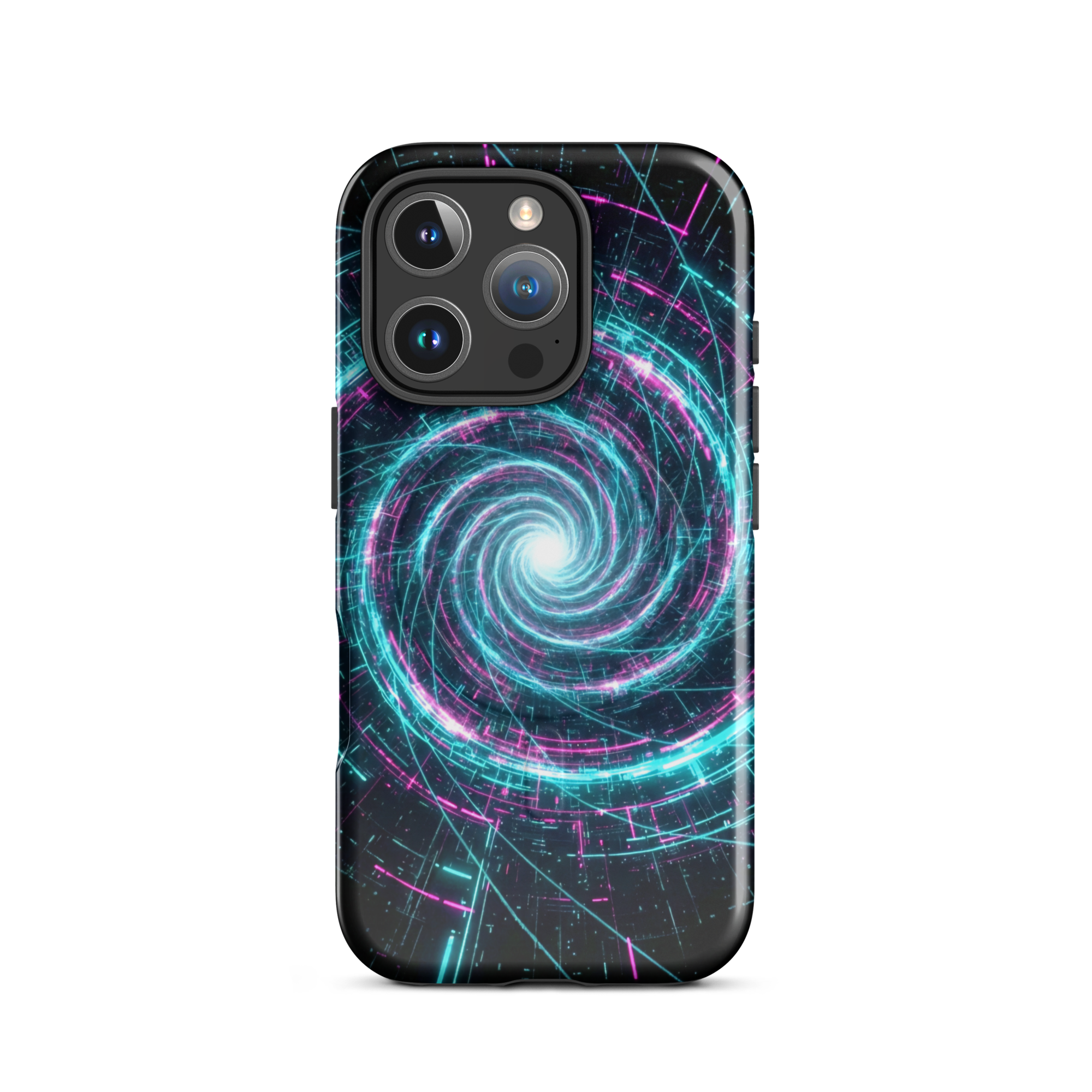 Coque iPhone design Gemini AI collection Nexus - Protection MagSafe TechNova