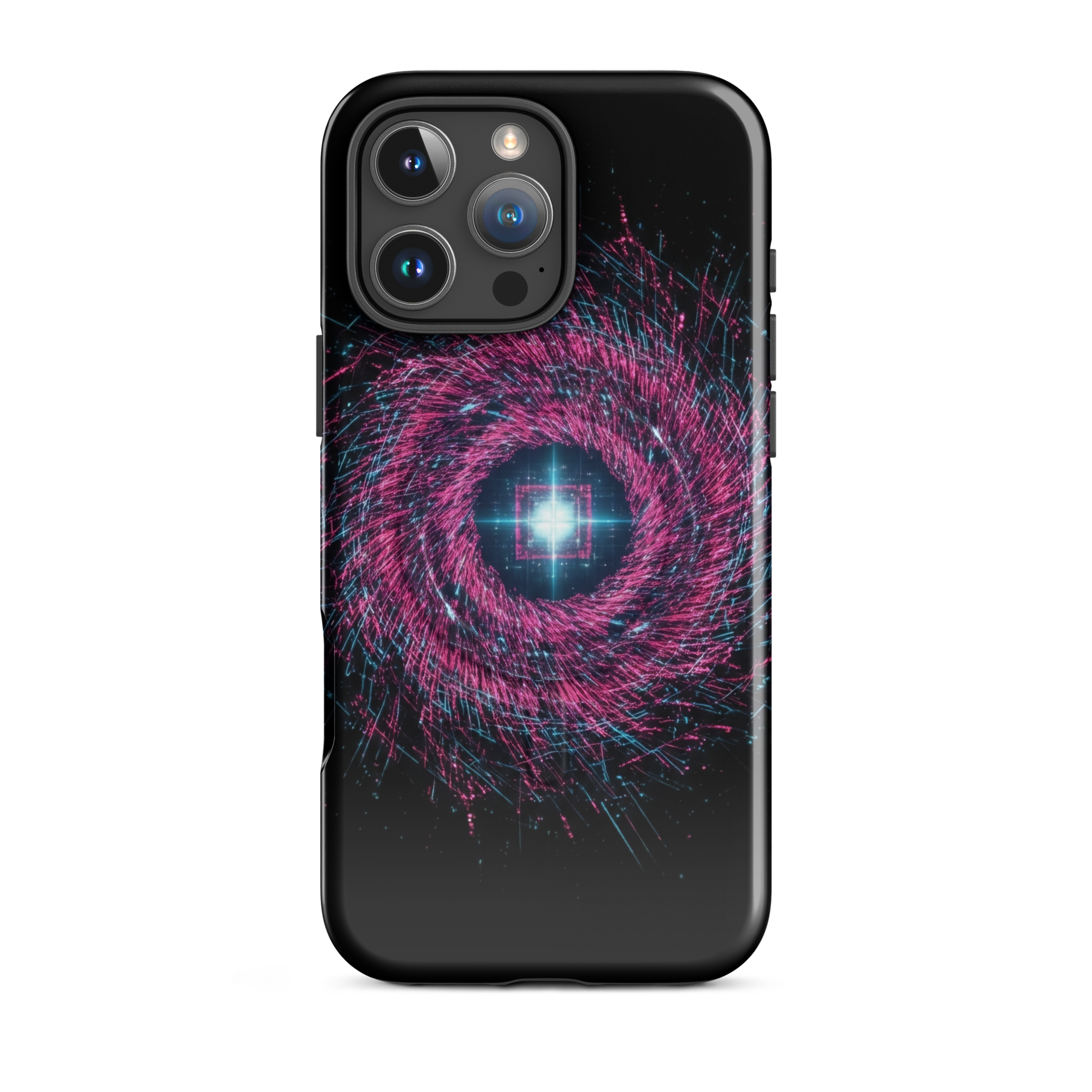 Coque iPhone design Gemini AI collection Nexus - Protection MagSafe TechNova