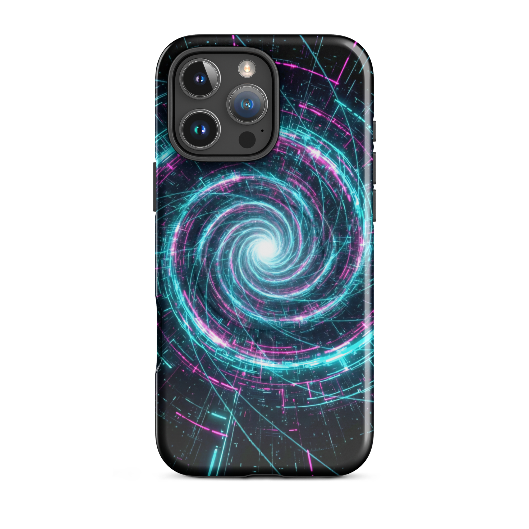 Coque iPhone design Gemini AI collection Nexus - Protection MagSafe TechNova