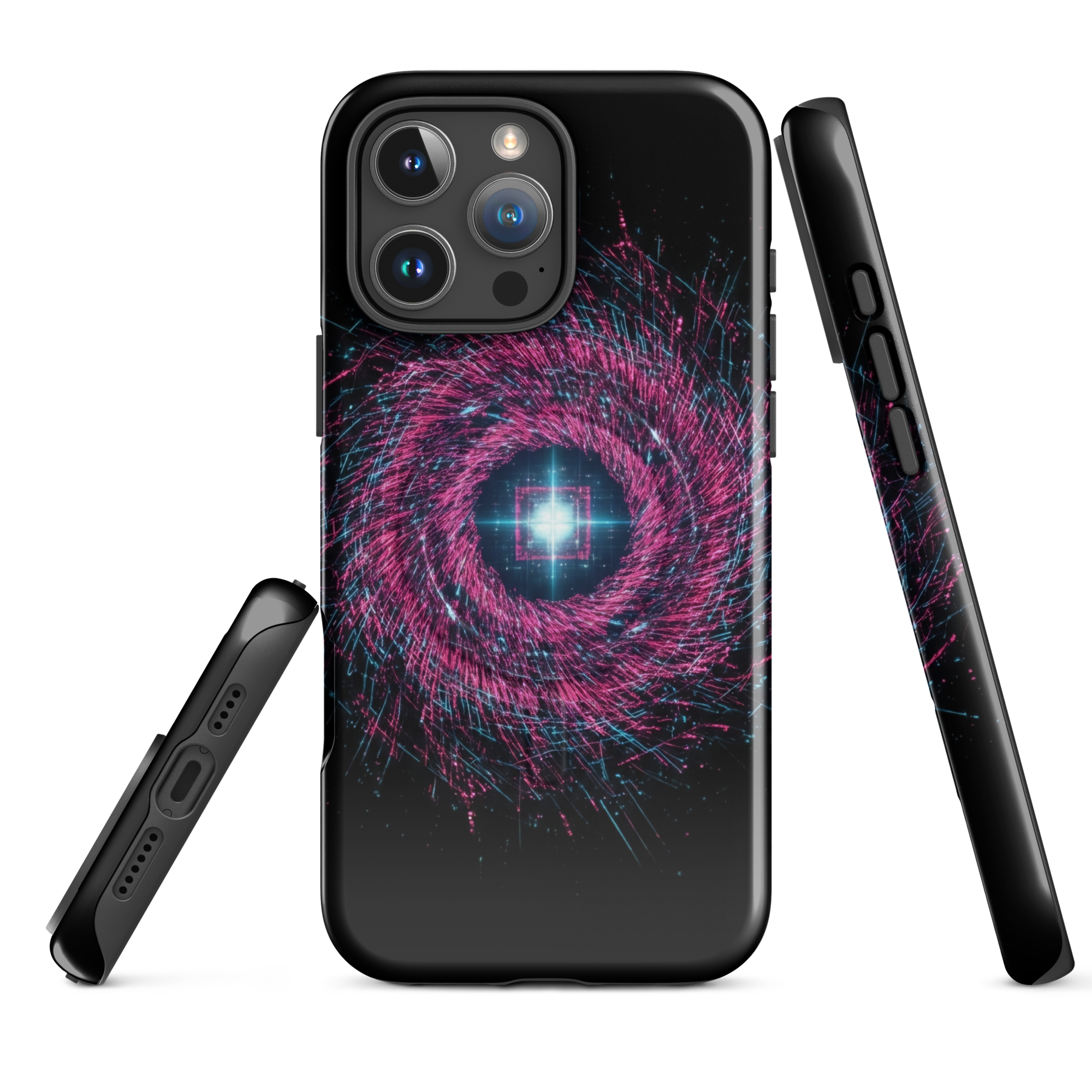 Coque iPhone design Gemini AI collection Nexus - Protection MagSafe TechNova