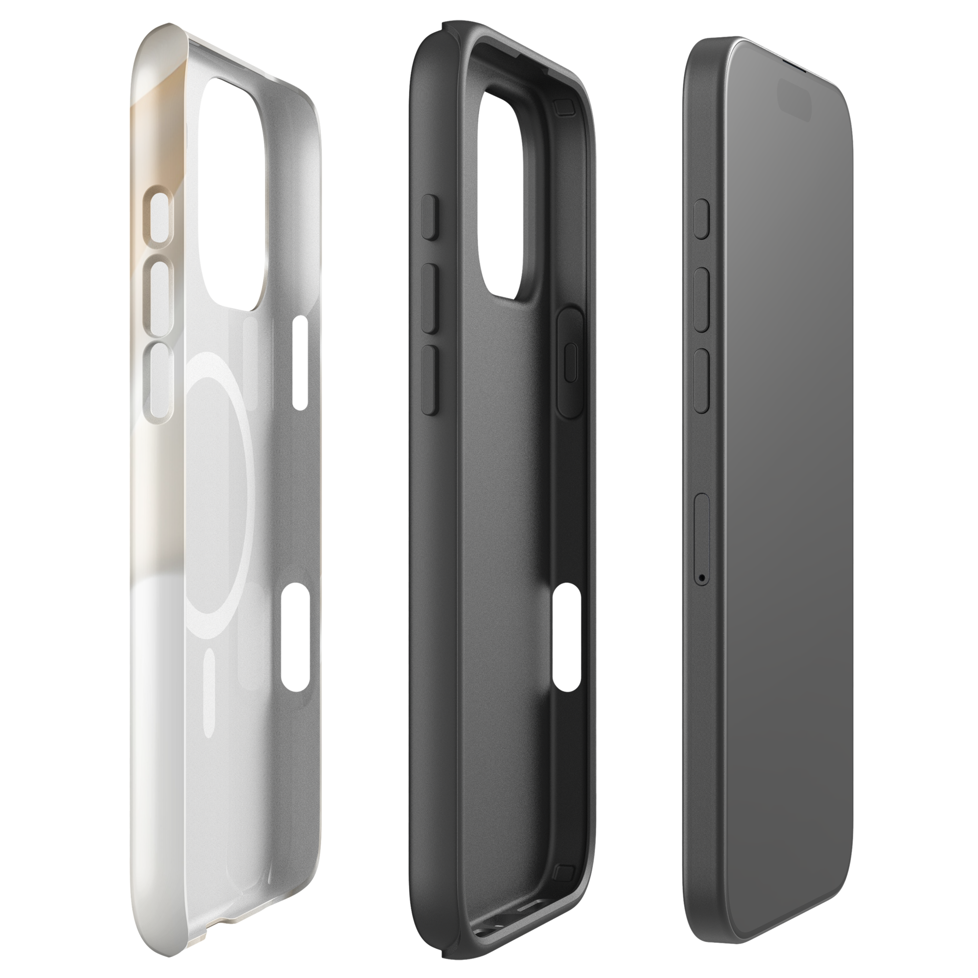 Coque iPhone MagSafe TechNova Couture Signature - Design premium haute couture avec protection renforcée et compatibilité MagSafe