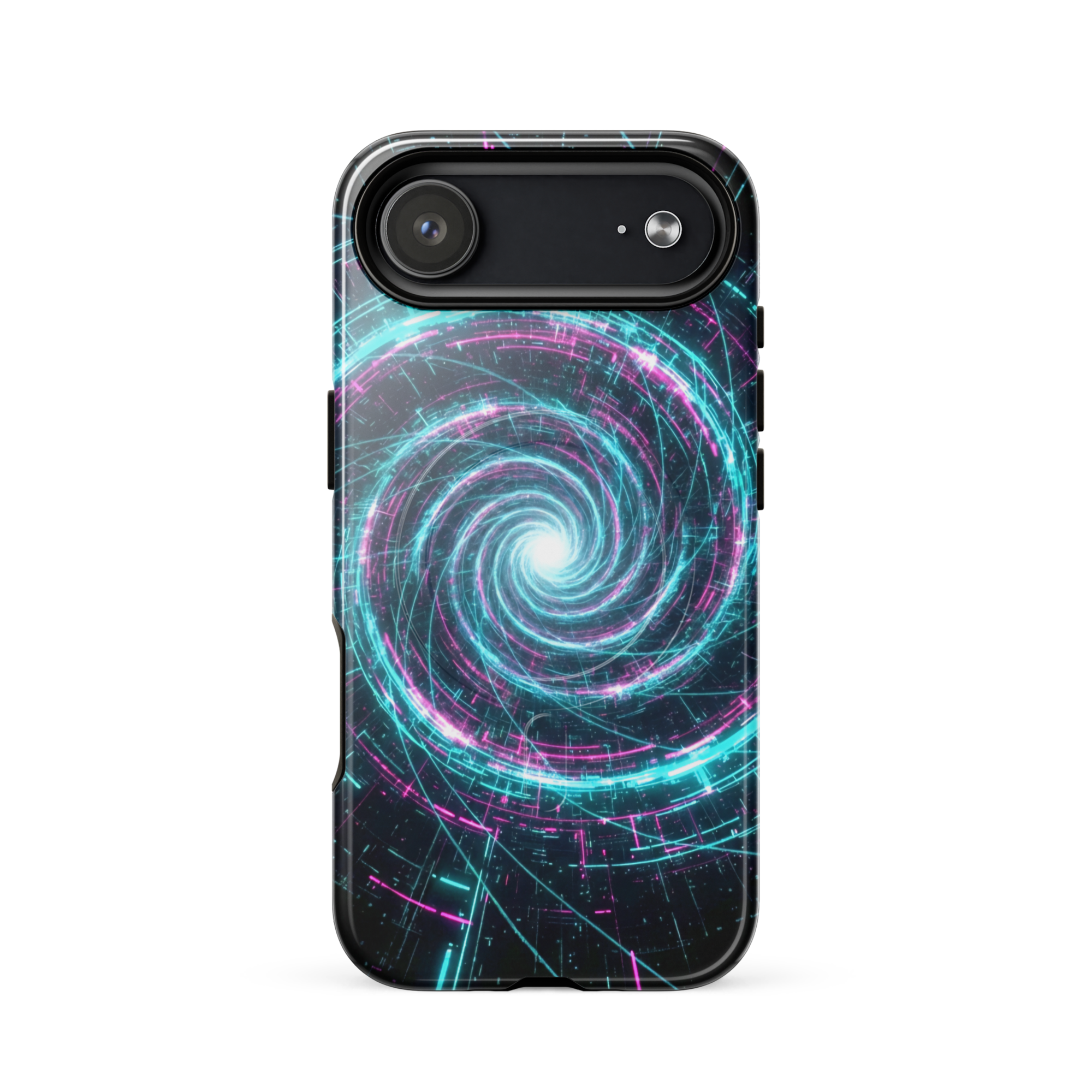 Coque iPhone design Gemini AI collection Nexus - Protection MagSafe TechNova