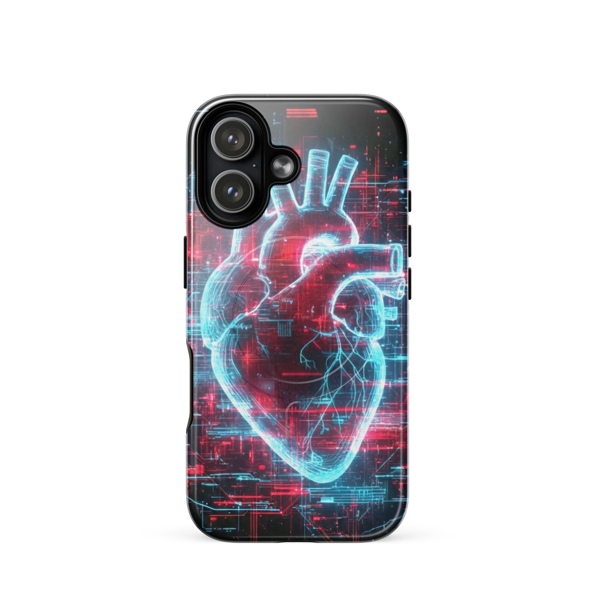 Coque iPhone design Gemini AI collection Nexus - Protection MagSafe TechNova