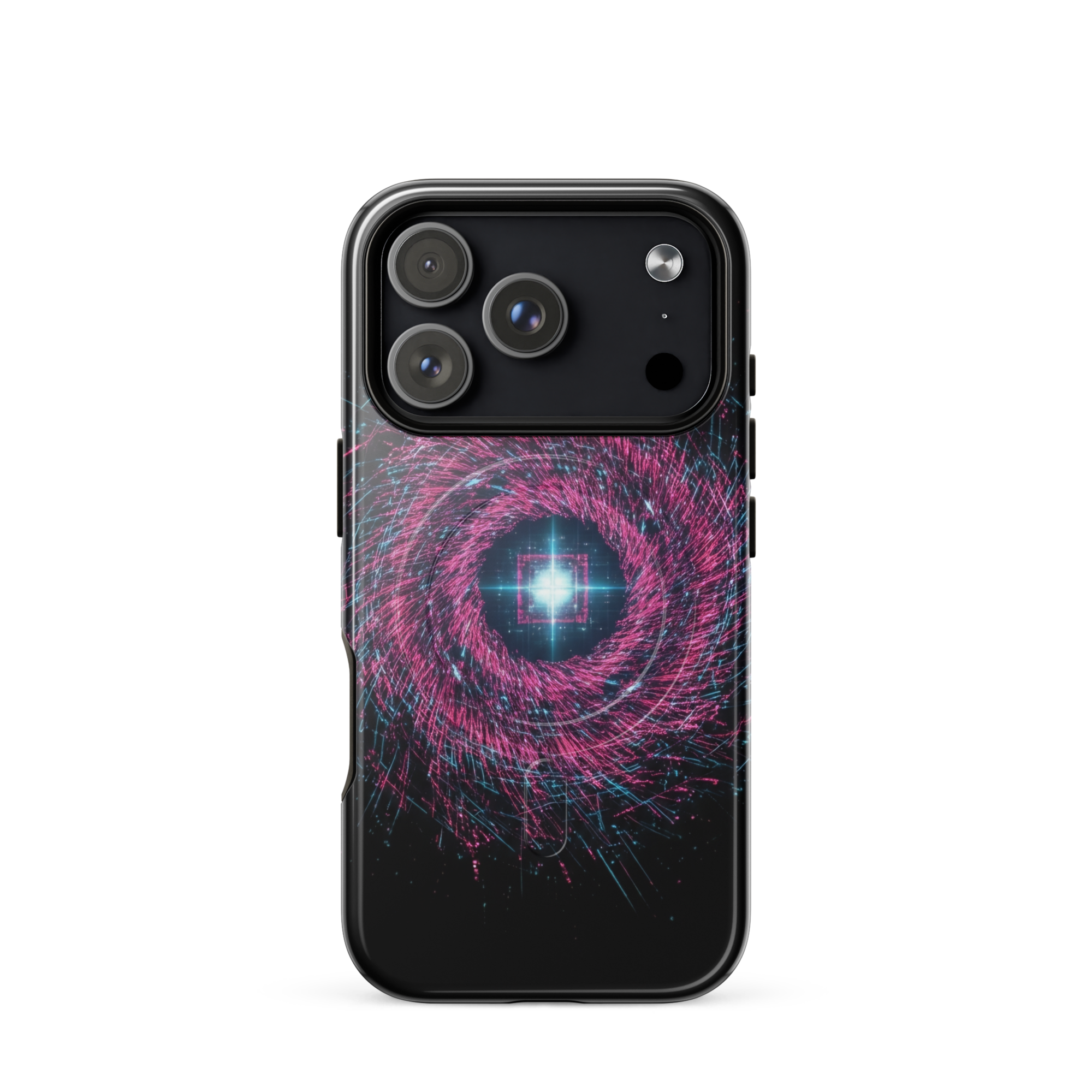 Coque iPhone design Gemini AI collection Nexus - Protection MagSafe TechNova