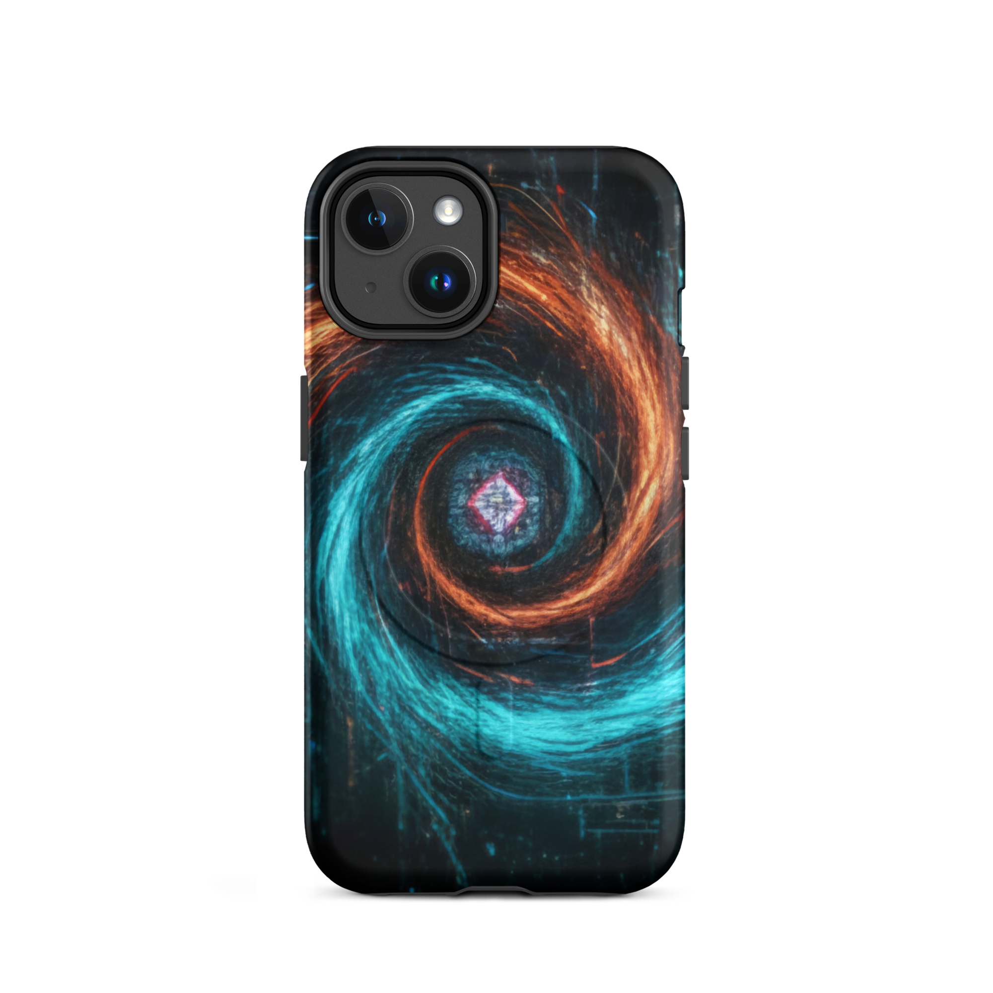 Coque iPhone design Gemini AI collection Nexus - Protection MagSafe TechNova