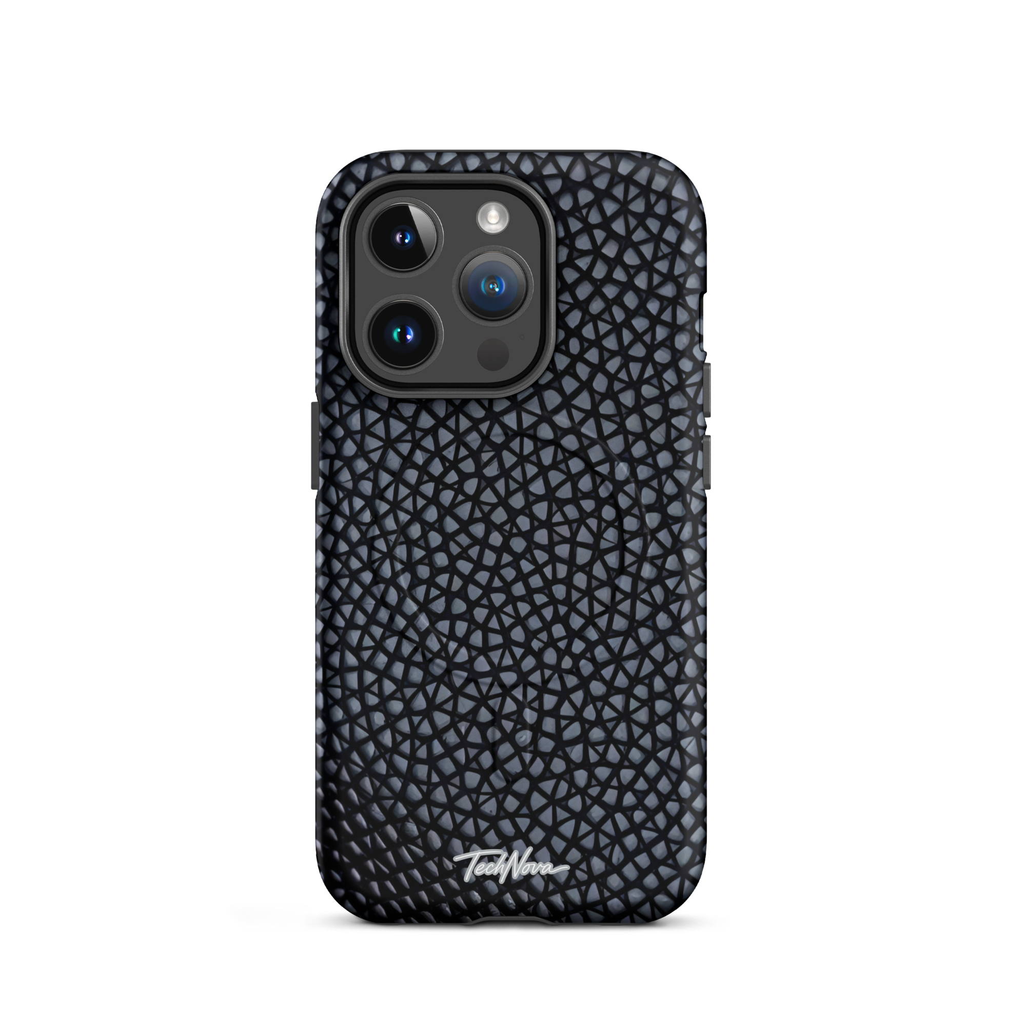 Coque iPhone MagSafe TechNova Couture Signature - Design premium haute couture avec protection renforcée et compatibilité MagSafe