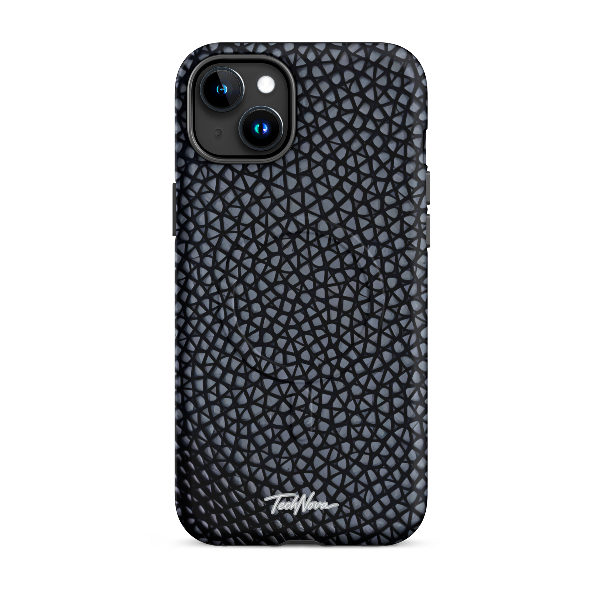 Coque iPhone MagSafe TechNova Couture Signature - Design premium haute couture avec protection renforcée et compatibilité MagSafe