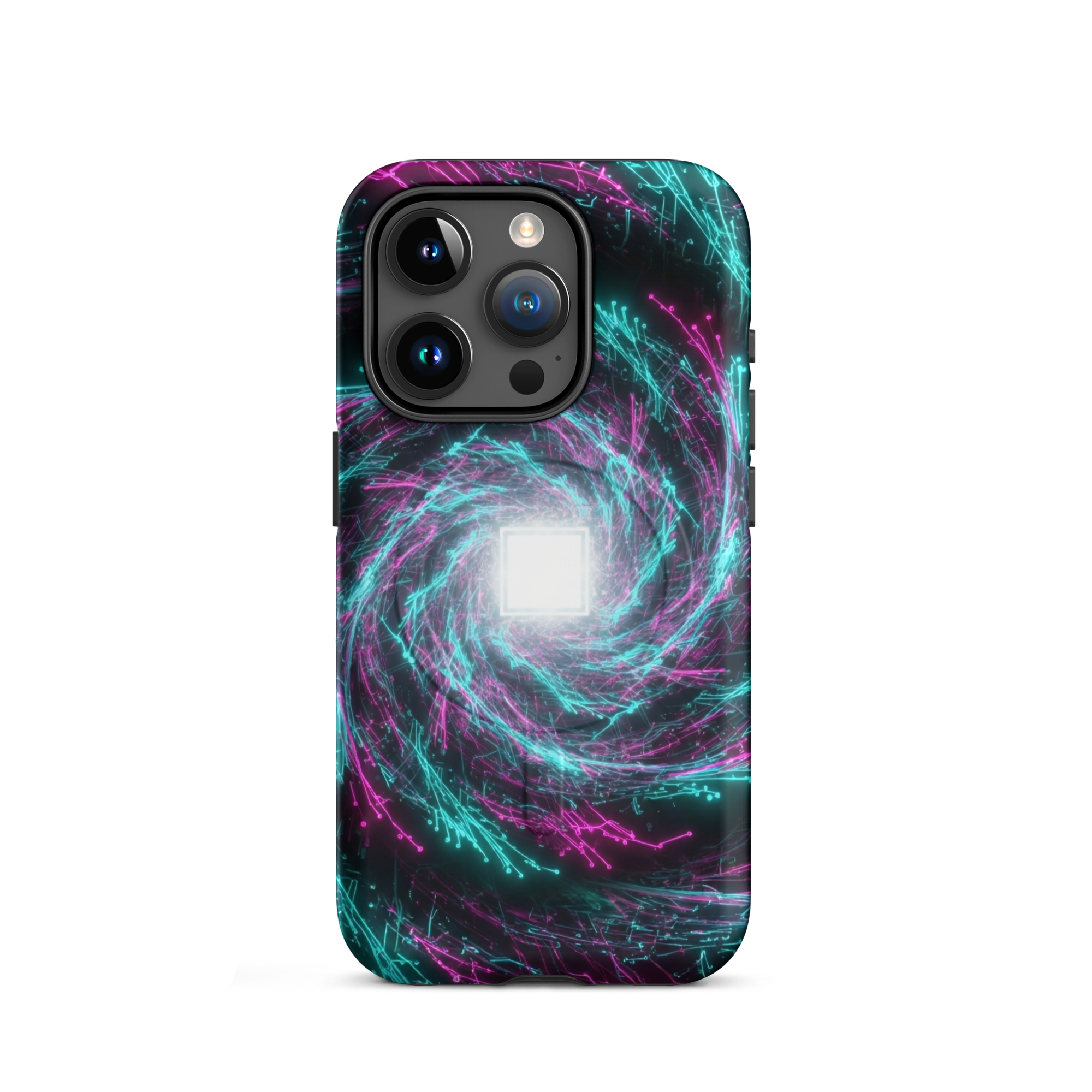 Coque iPhone design Gemini AI collection Nexus - Protection MagSafe TechNova