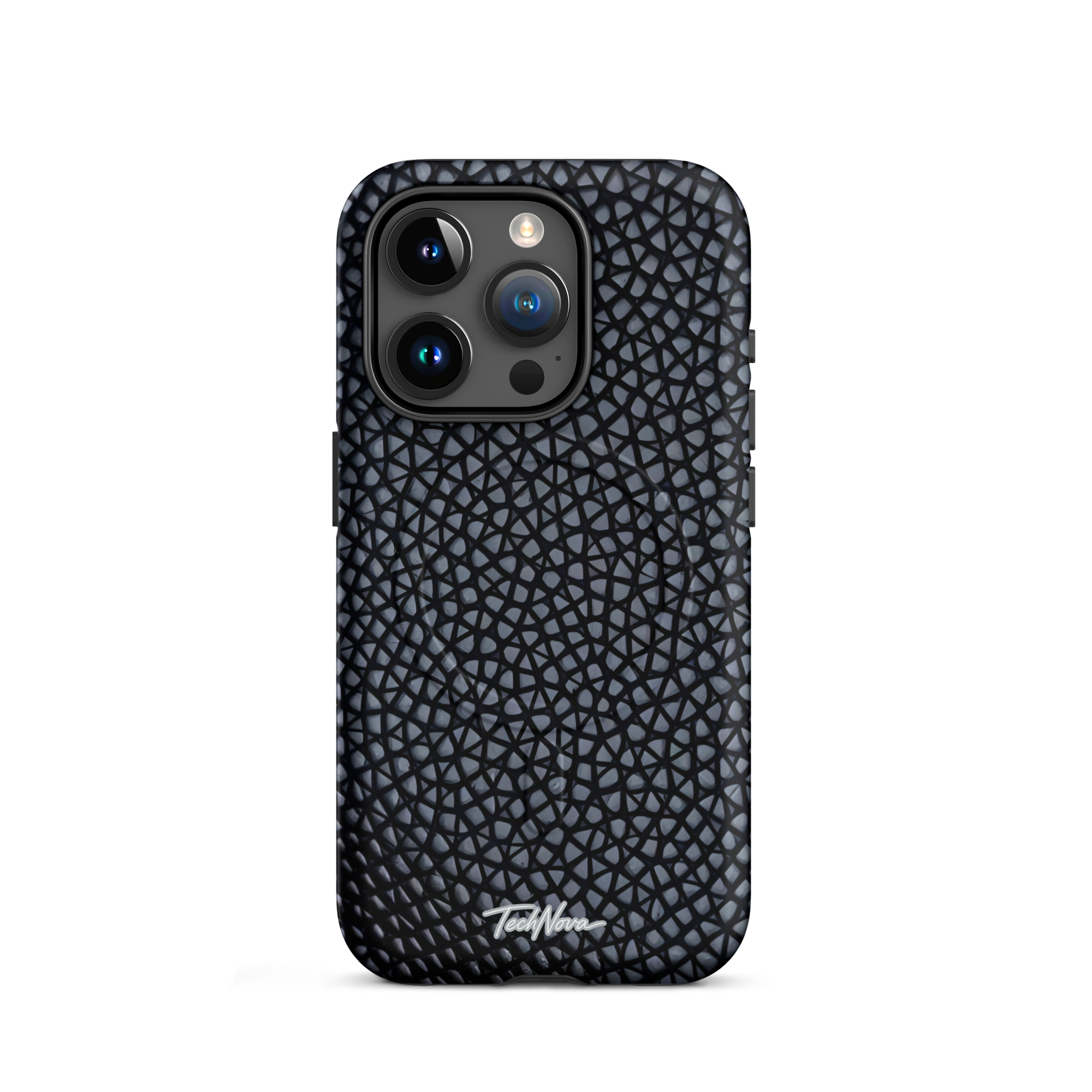 Coque iPhone MagSafe TechNova Couture Signature - Design premium haute couture avec protection renforcée et compatibilité MagSafe