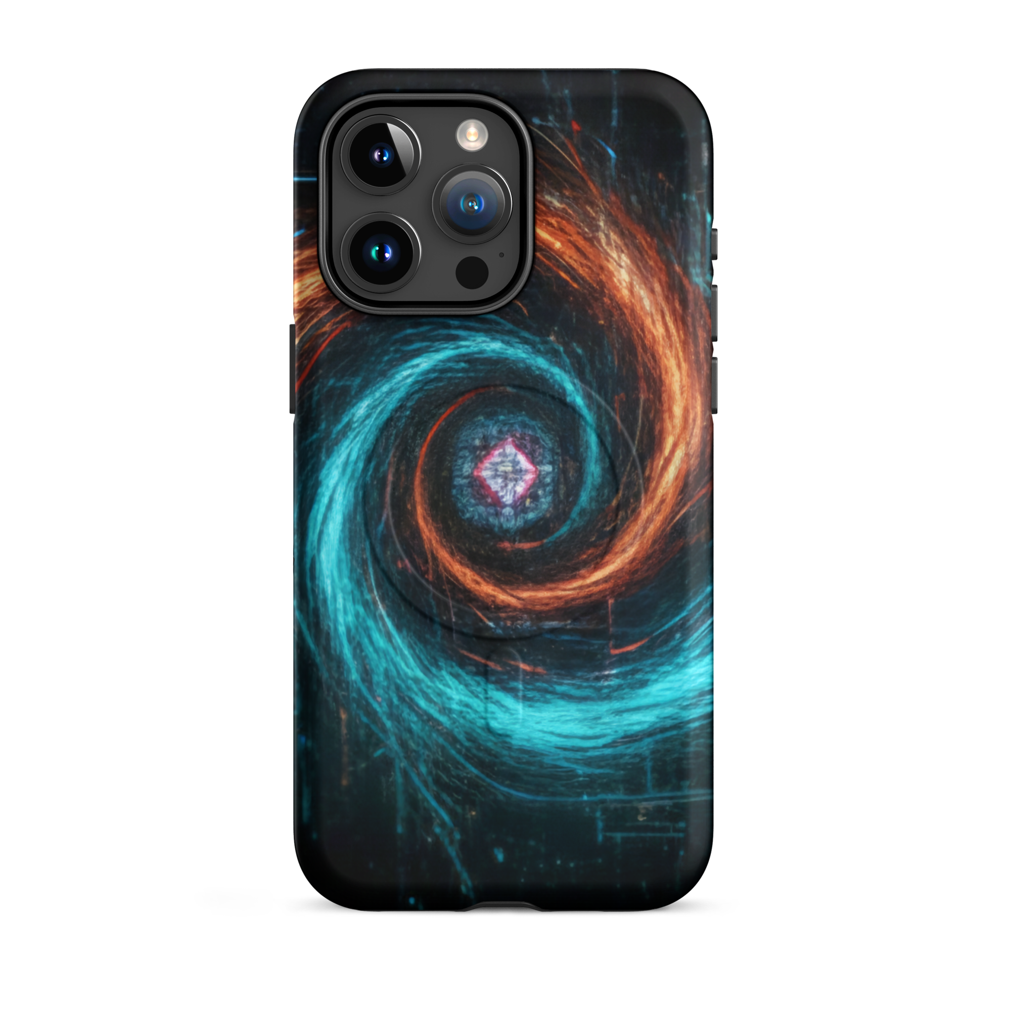 Coque iPhone design Gemini AI collection Nexus - Protection MagSafe TechNova