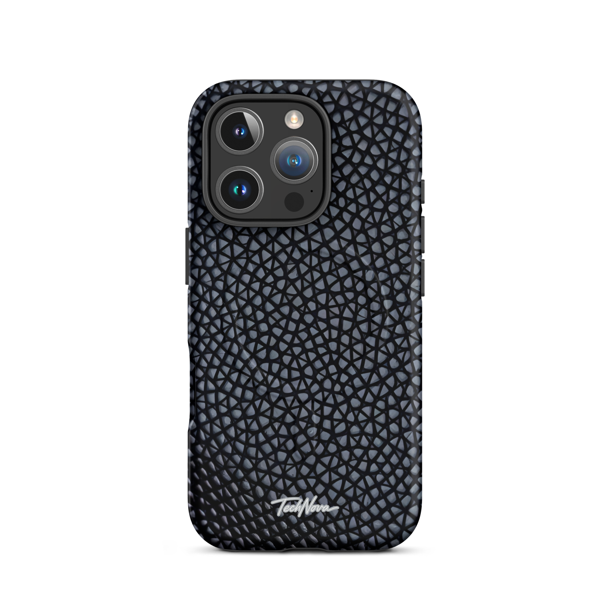 Coque iPhone MagSafe TechNova Couture Signature - Design premium haute couture avec protection renforcée et compatibilité MagSafe