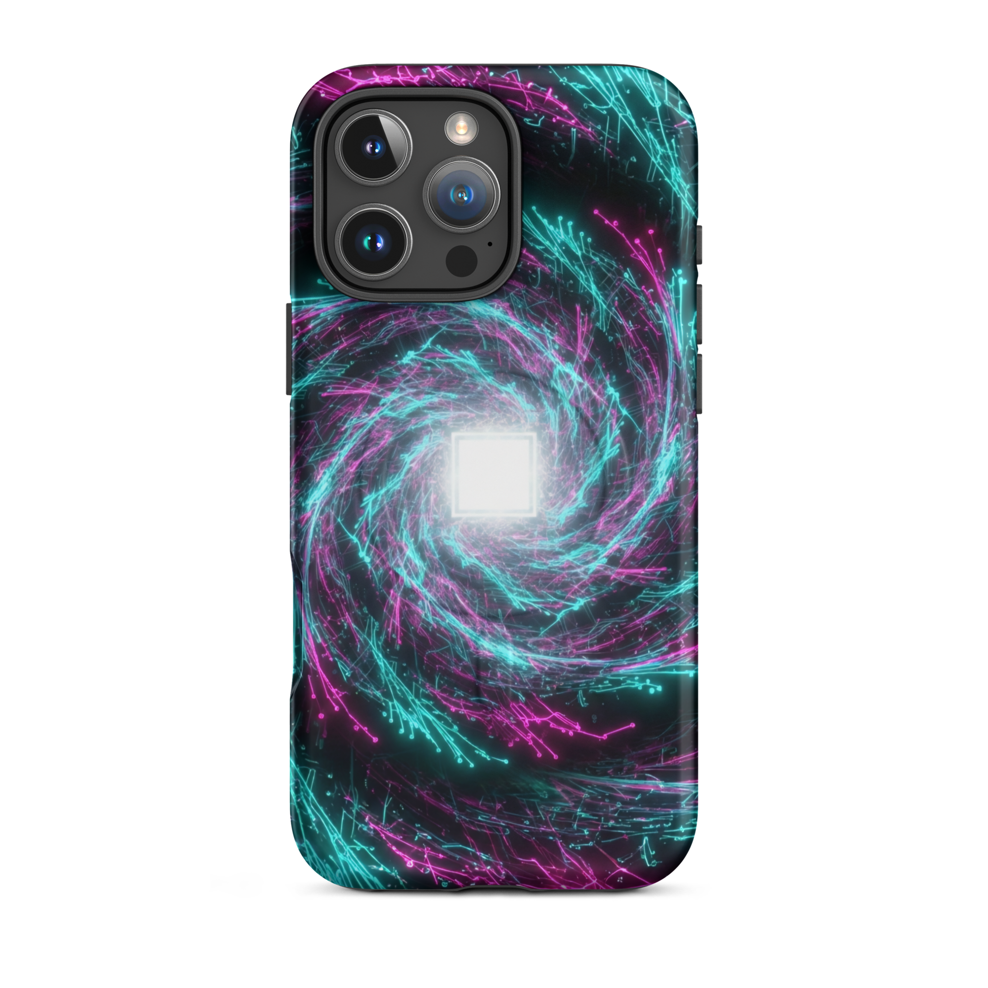 Coque iPhone design Gemini AI collection Nexus - Protection MagSafe TechNova