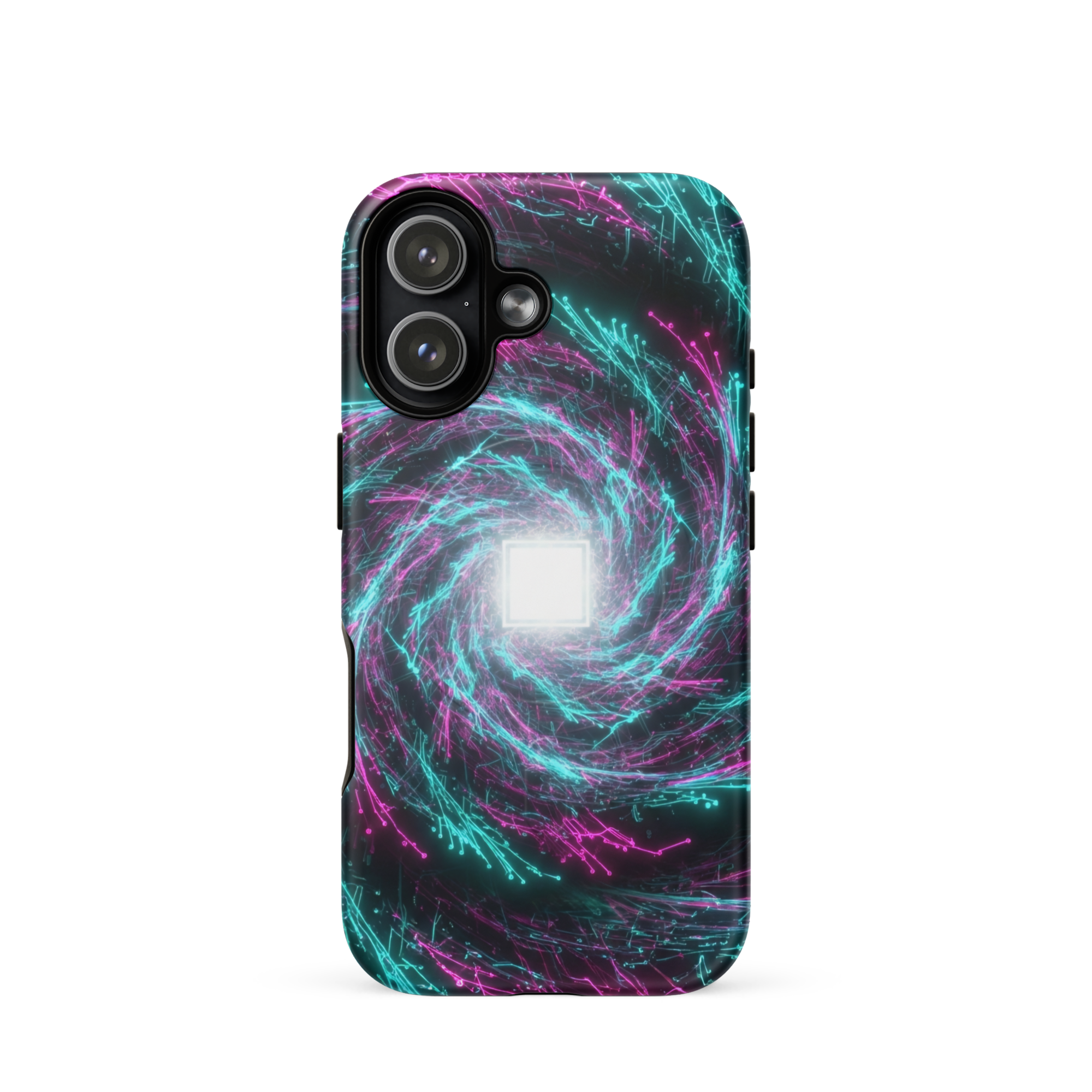 Coque iPhone design Gemini AI collection Nexus - Protection MagSafe TechNova