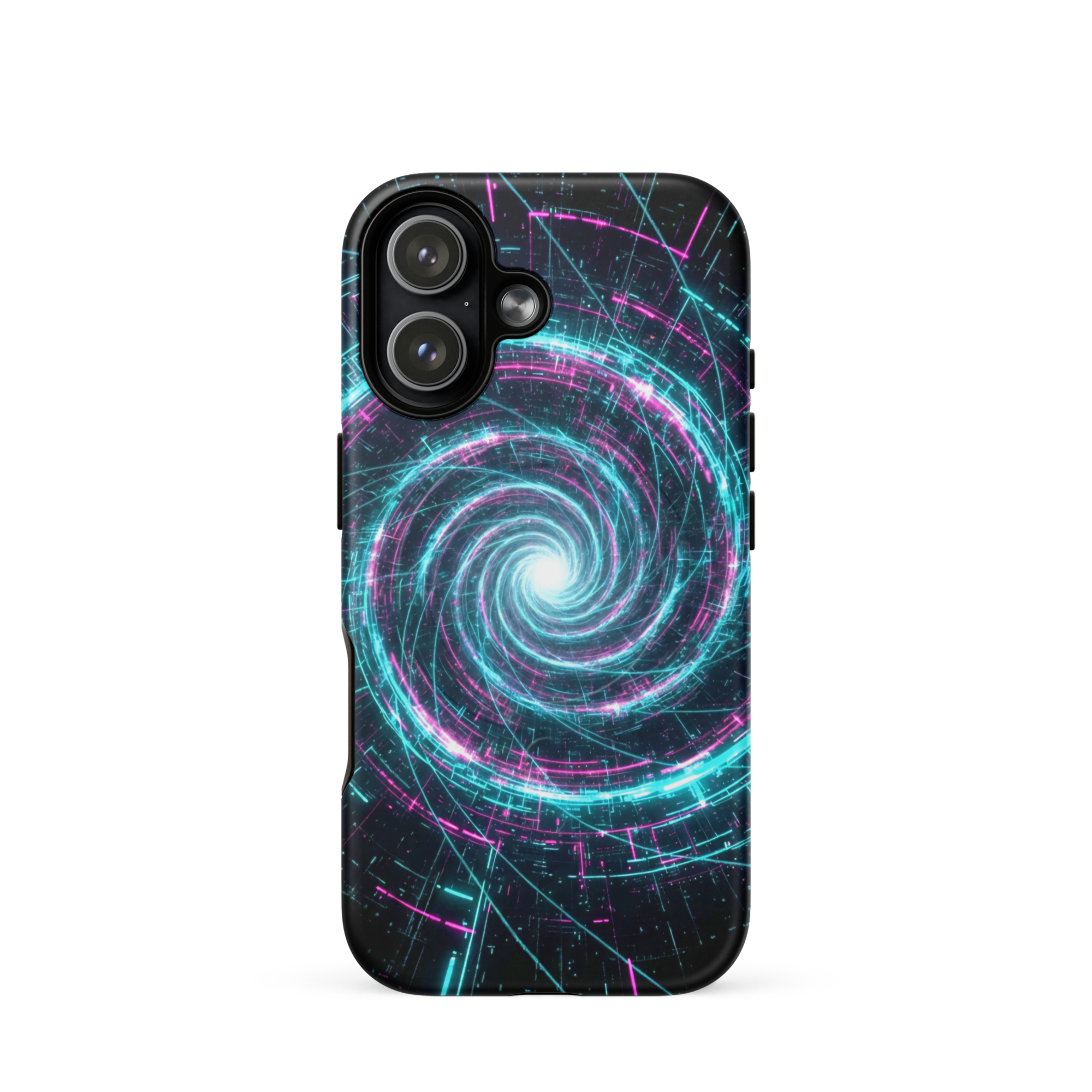 Coque iPhone design Gemini AI collection Nexus - Protection MagSafe TechNova