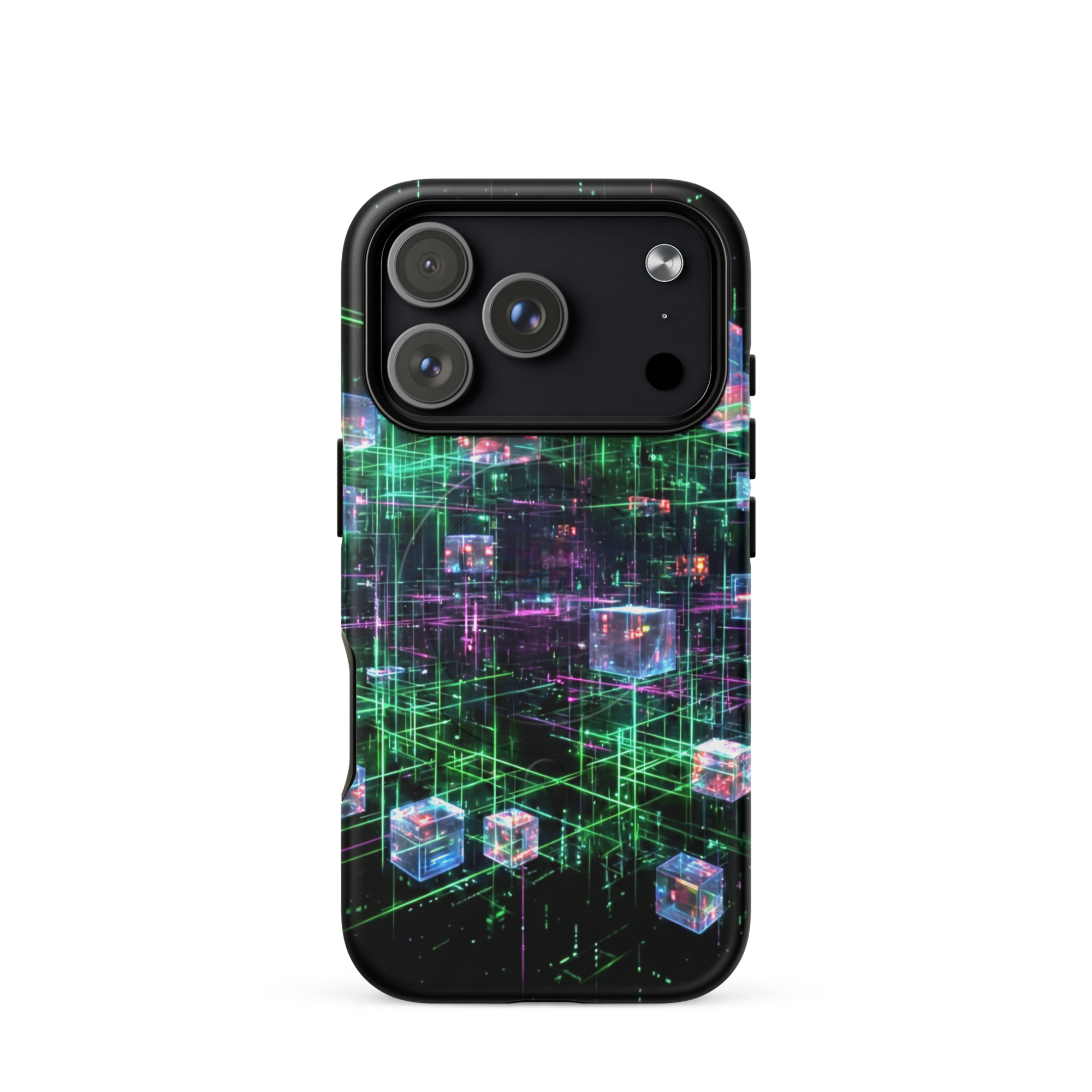 Coque iPhone design Gemini AI collection Nexus - Protection MagSafe TechNova