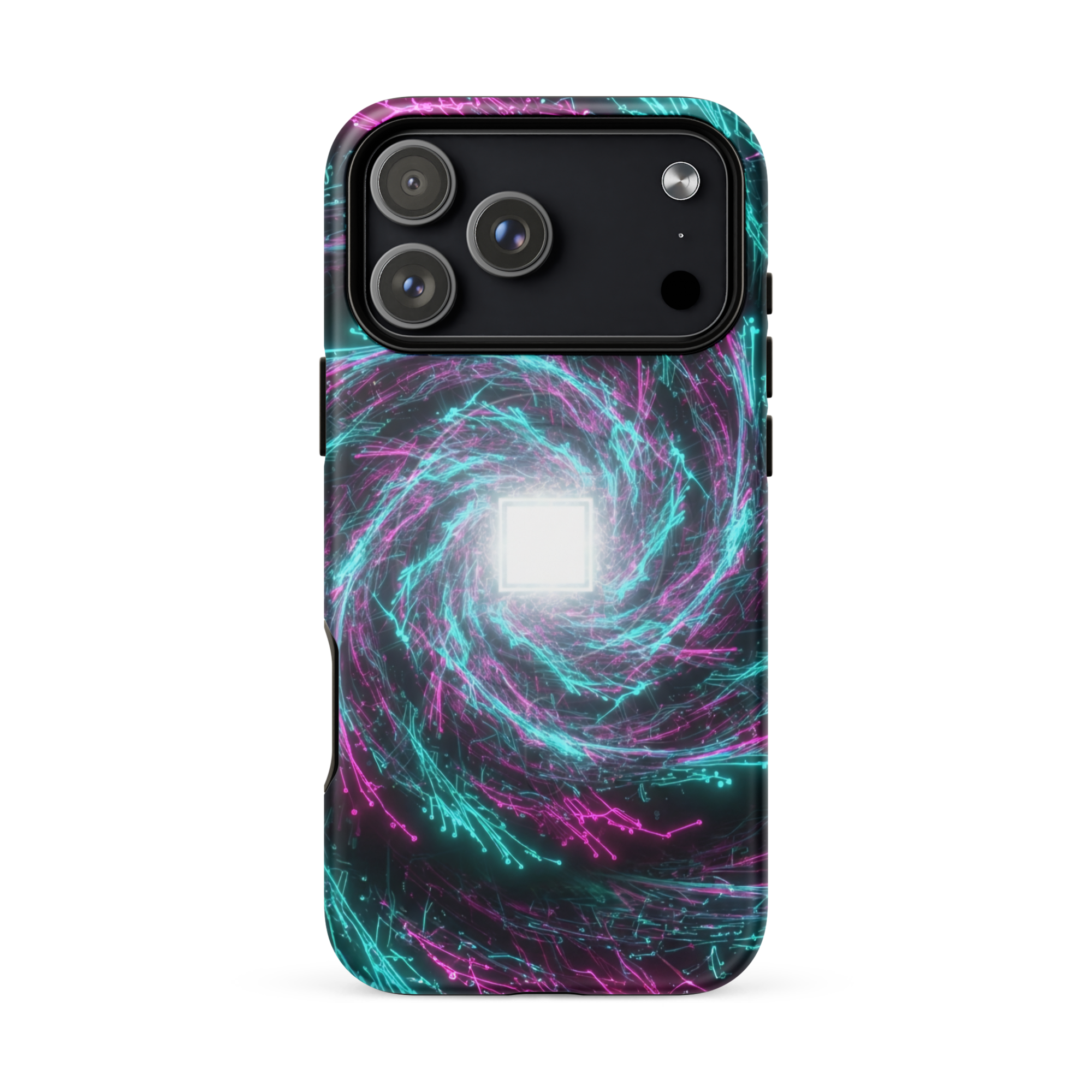 Coque iPhone design Gemini AI collection Nexus - Protection MagSafe TechNova