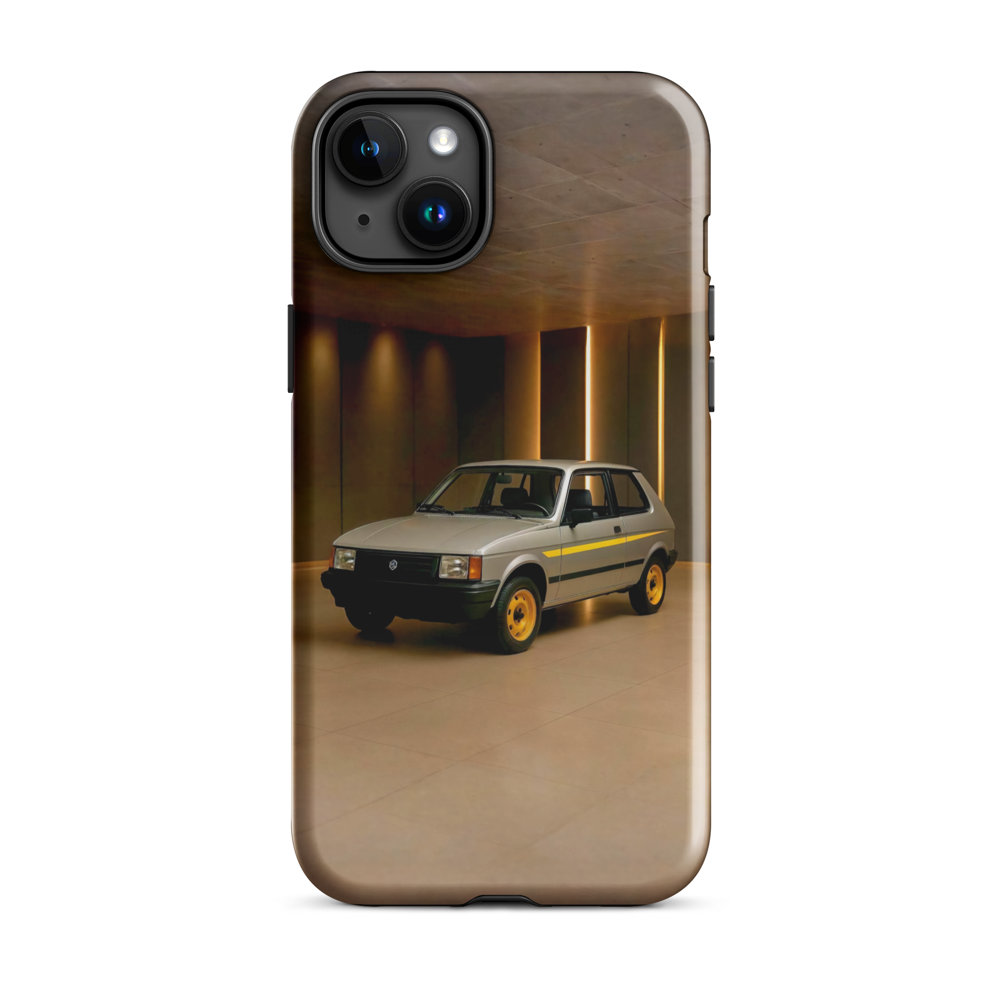 Coque iPhone rigide Talbot Samba Sympa TechNova voiture française vintage années 80 protection premium automobile collection