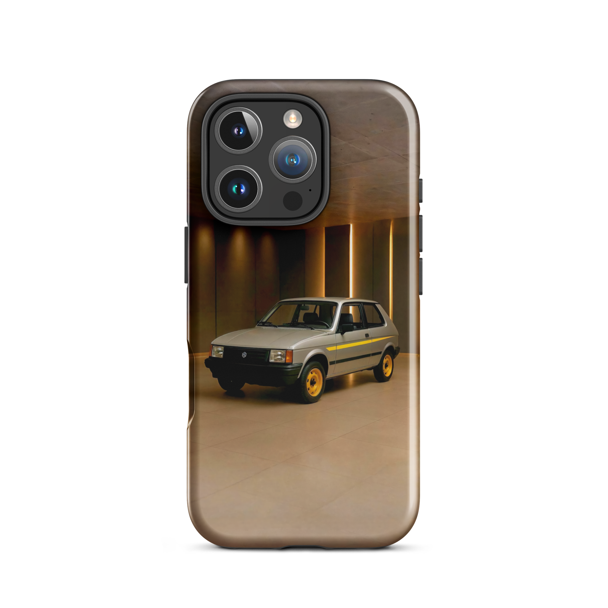 Coque iPhone rigide Talbot Samba Sympa TechNova voiture française vintage années 80 protection premium automobile collection