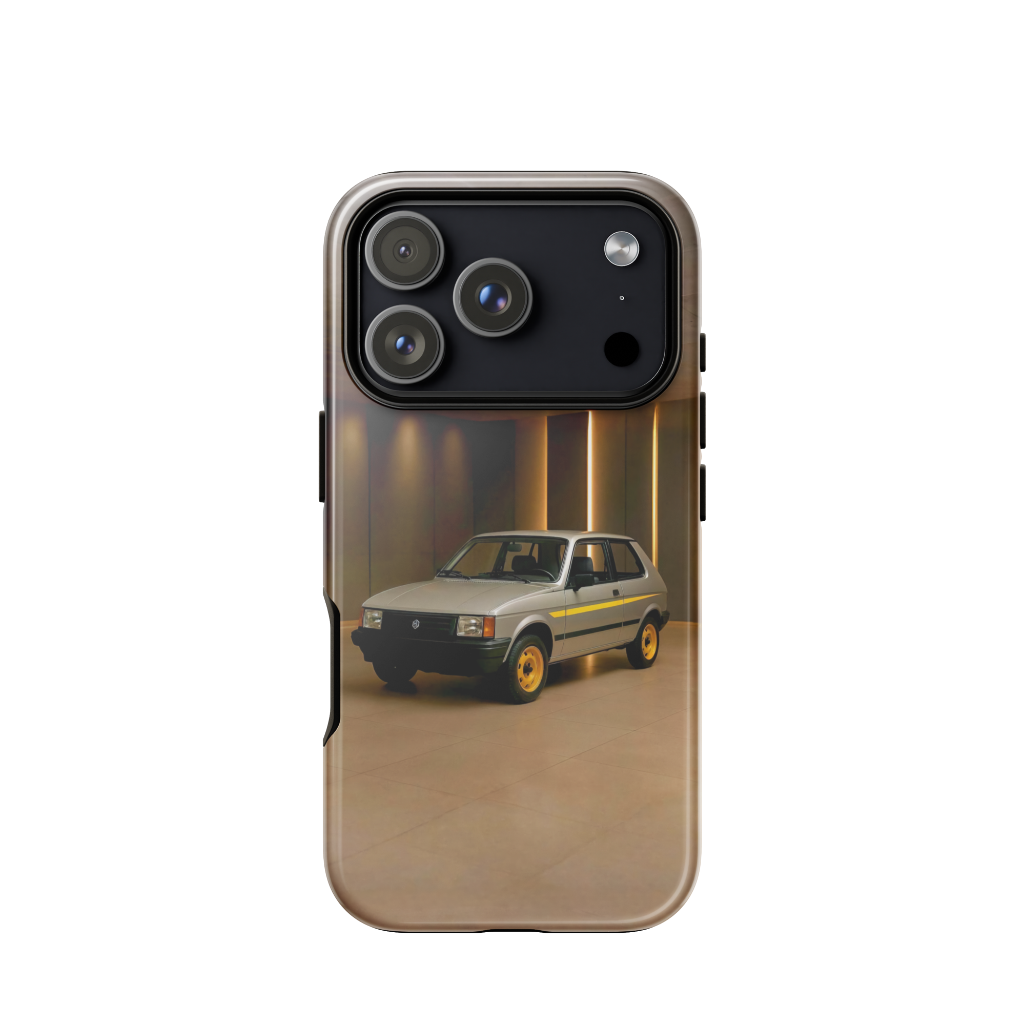 Coque iPhone rigide Talbot Samba Sympa TechNova voiture française vintage années 80 protection premium automobile collection