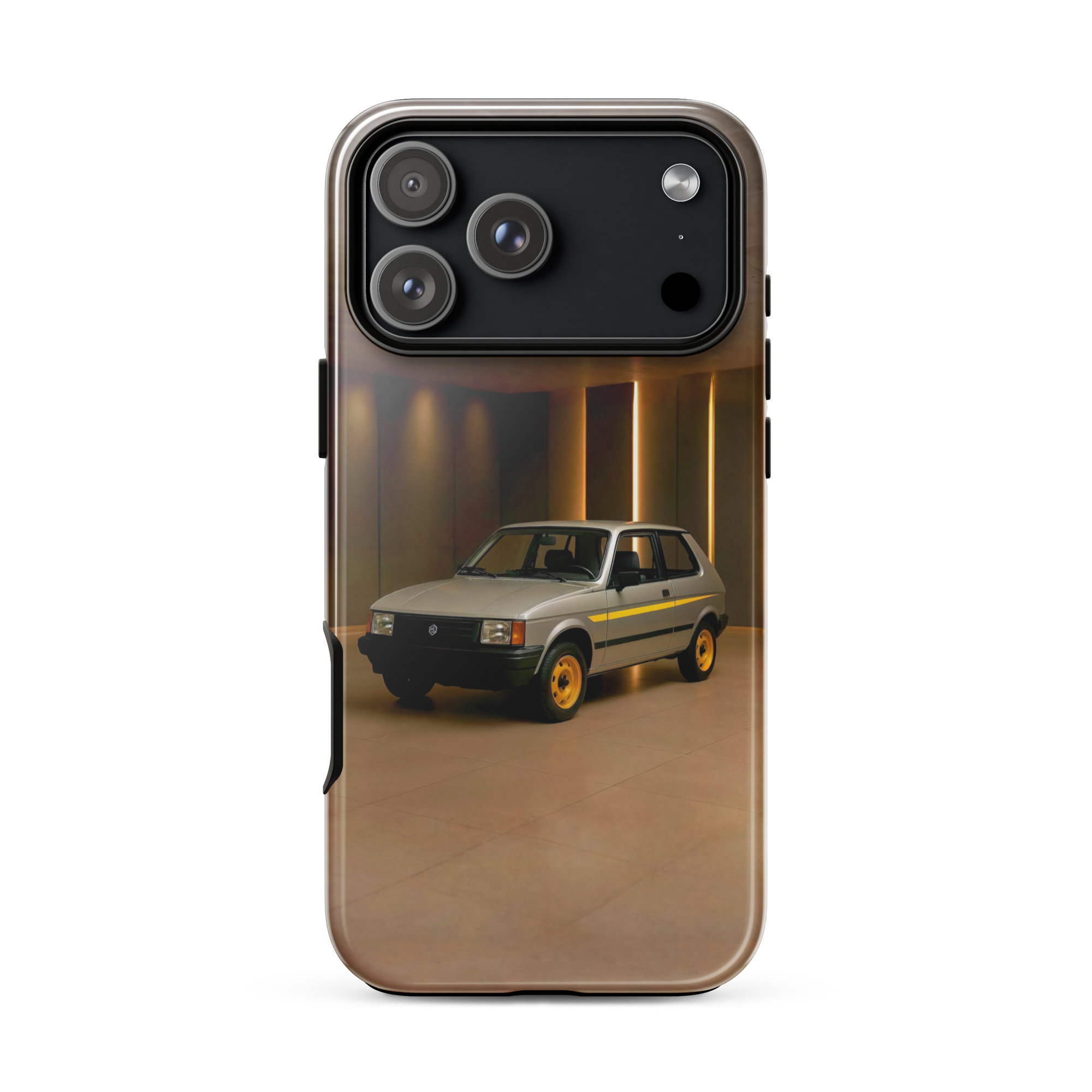 Coque iPhone rigide Talbot Samba Sympa TechNova voiture française vintage années 80 protection premium automobile collection