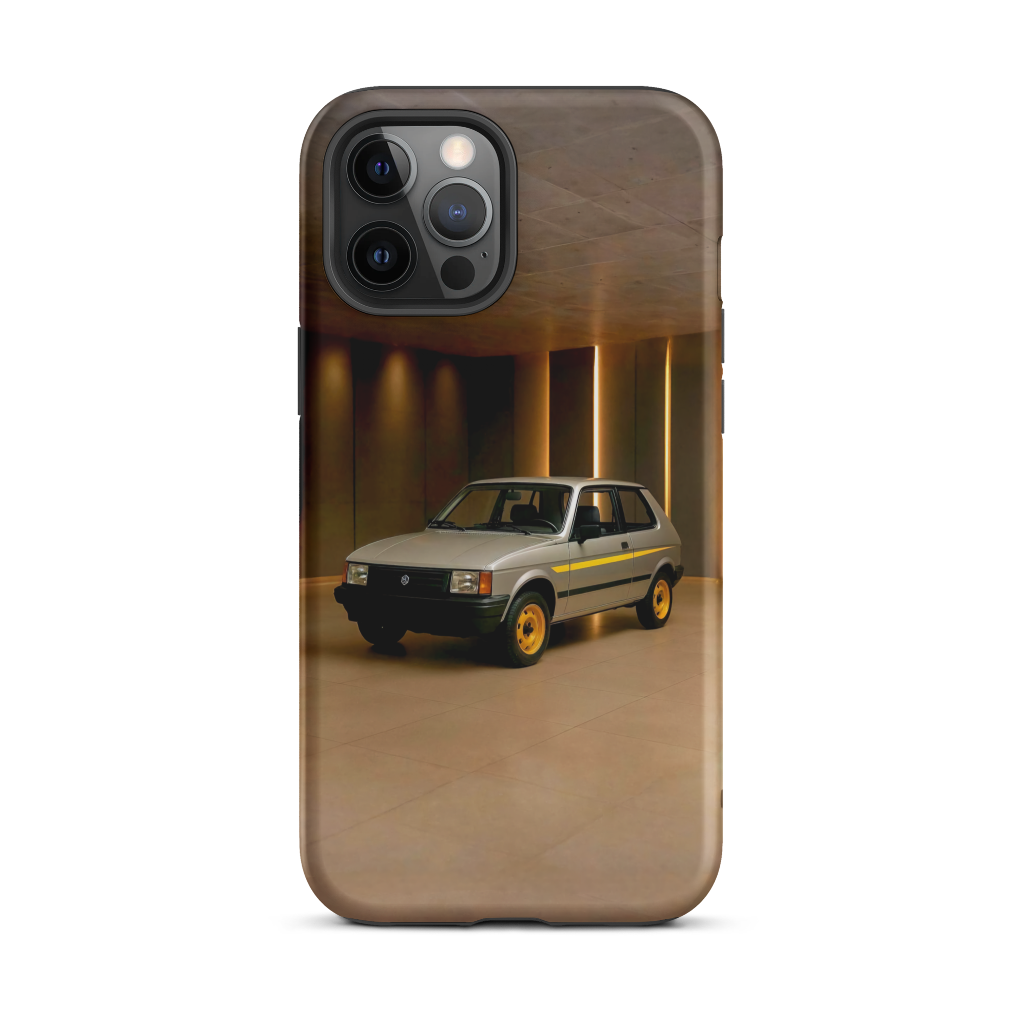 Coque iPhone rigide Talbot Samba Sympa TechNova voiture française vintage années 80 protection premium automobile collection