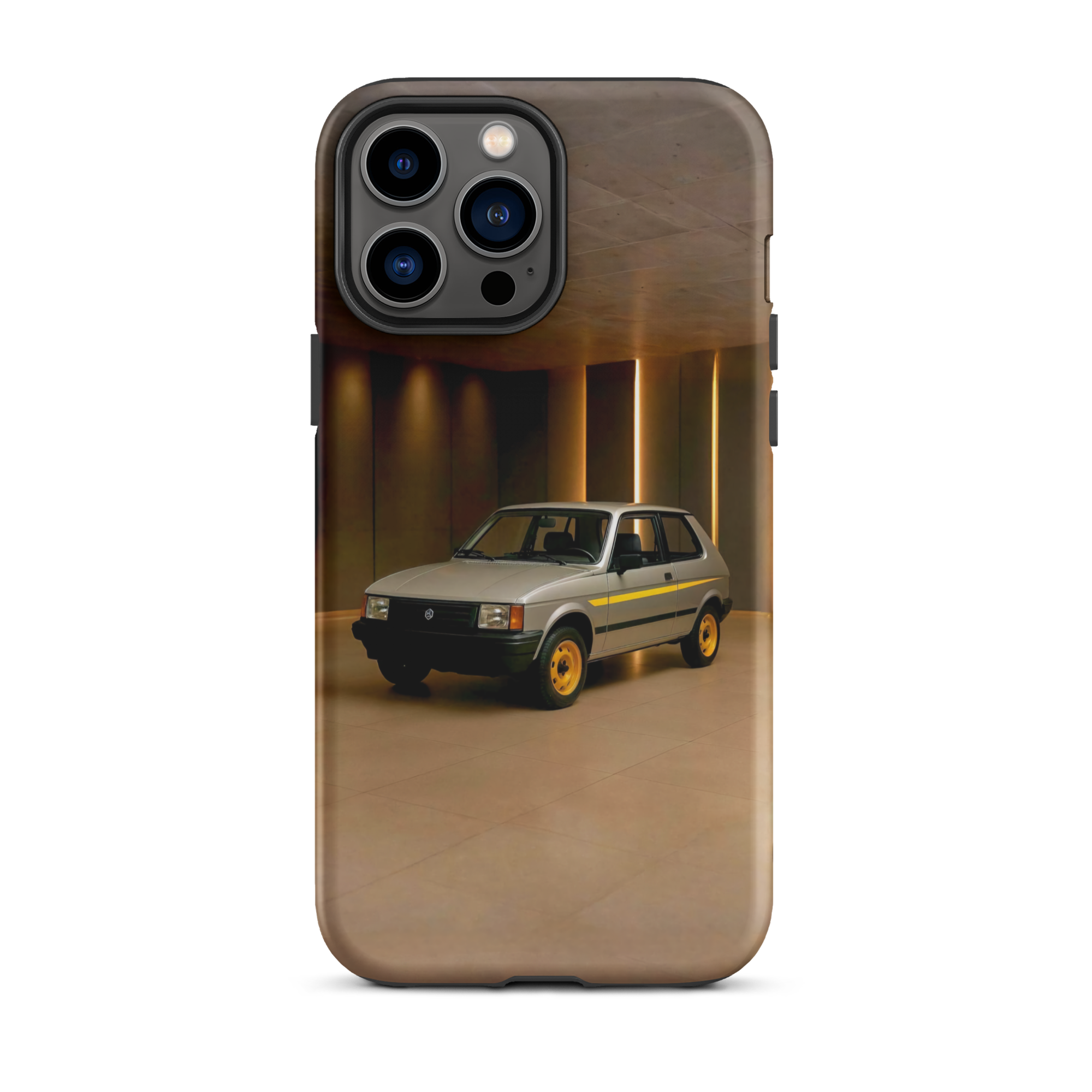 Coque iPhone rigide Talbot Samba Sympa TechNova voiture française vintage années 80 protection premium automobile collection