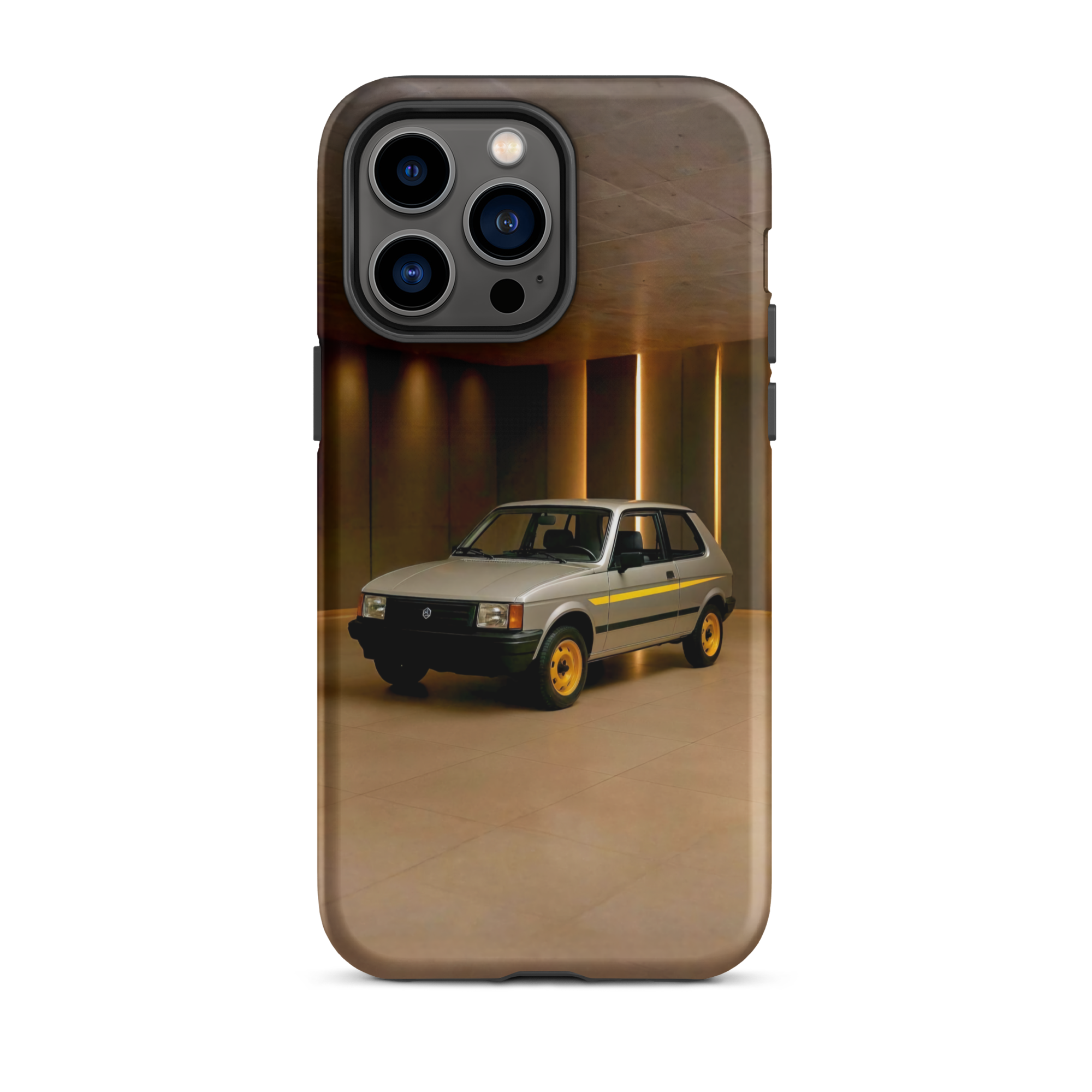 Coque iPhone rigide Talbot Samba Sympa TechNova voiture française vintage années 80 protection premium automobile collection