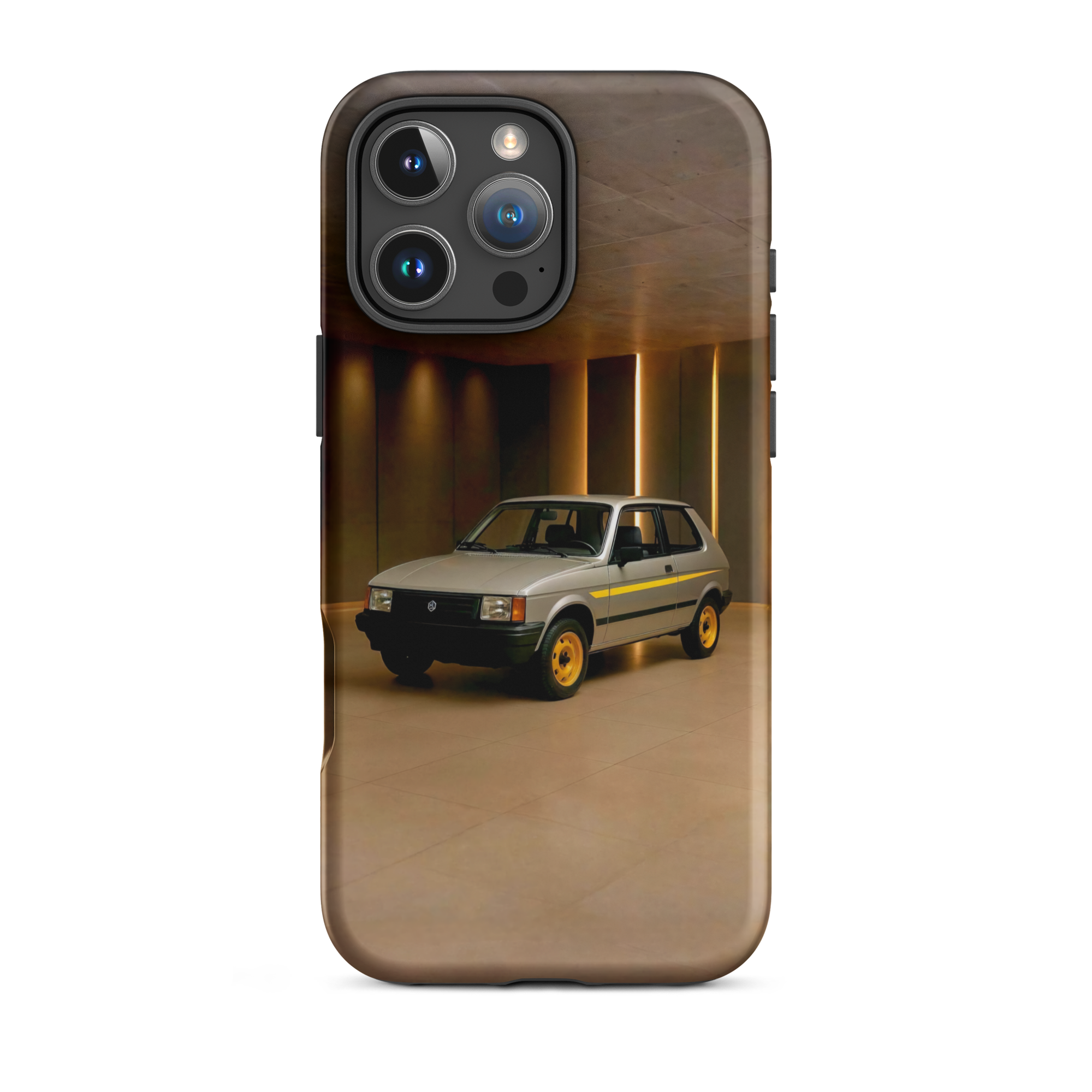 Coque iPhone rigide Talbot Samba Sympa TechNova voiture française vintage années 80 protection premium automobile collection