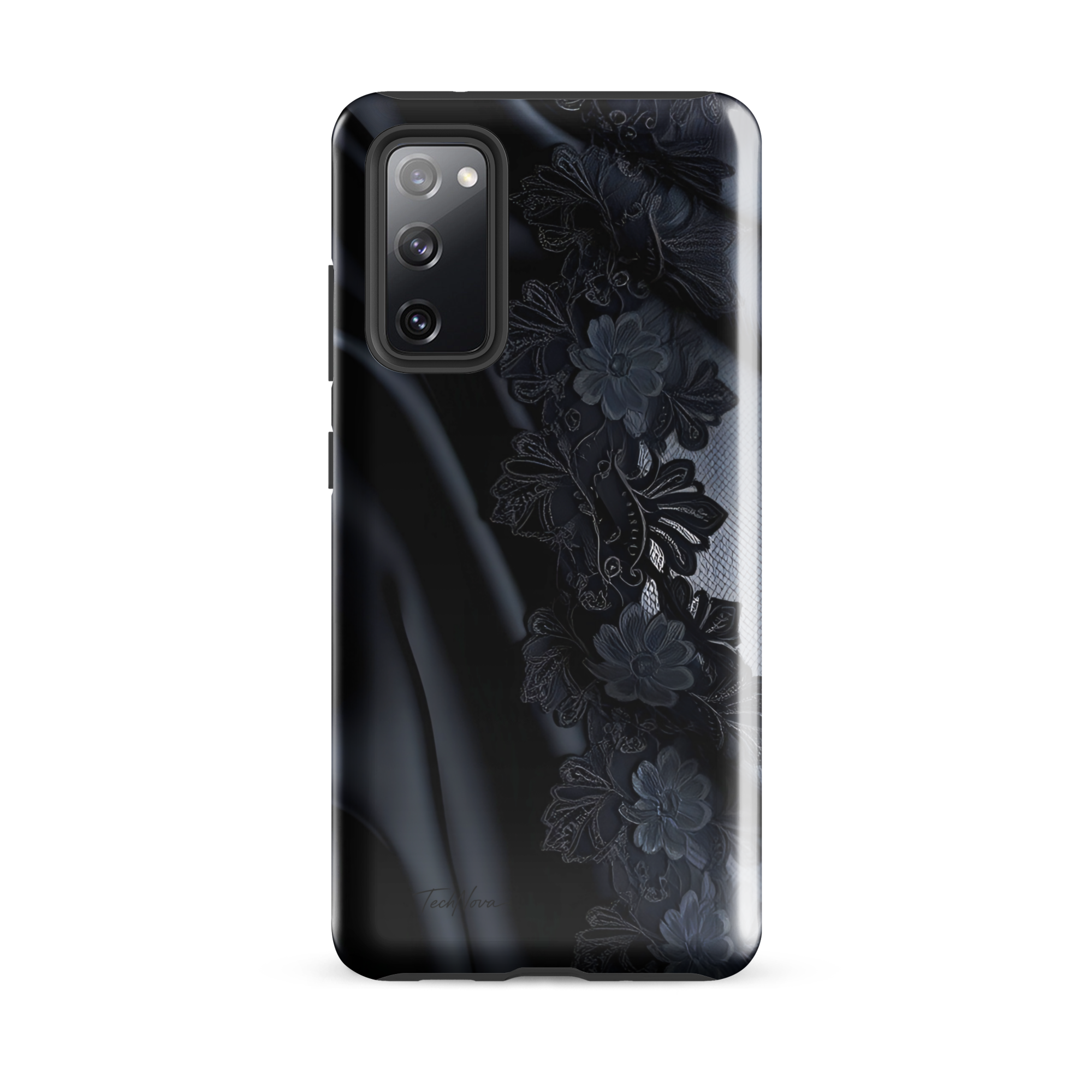 Coque Samsung TechNova Couture Signature - Protection premium haute couture double couche avec charge par induction