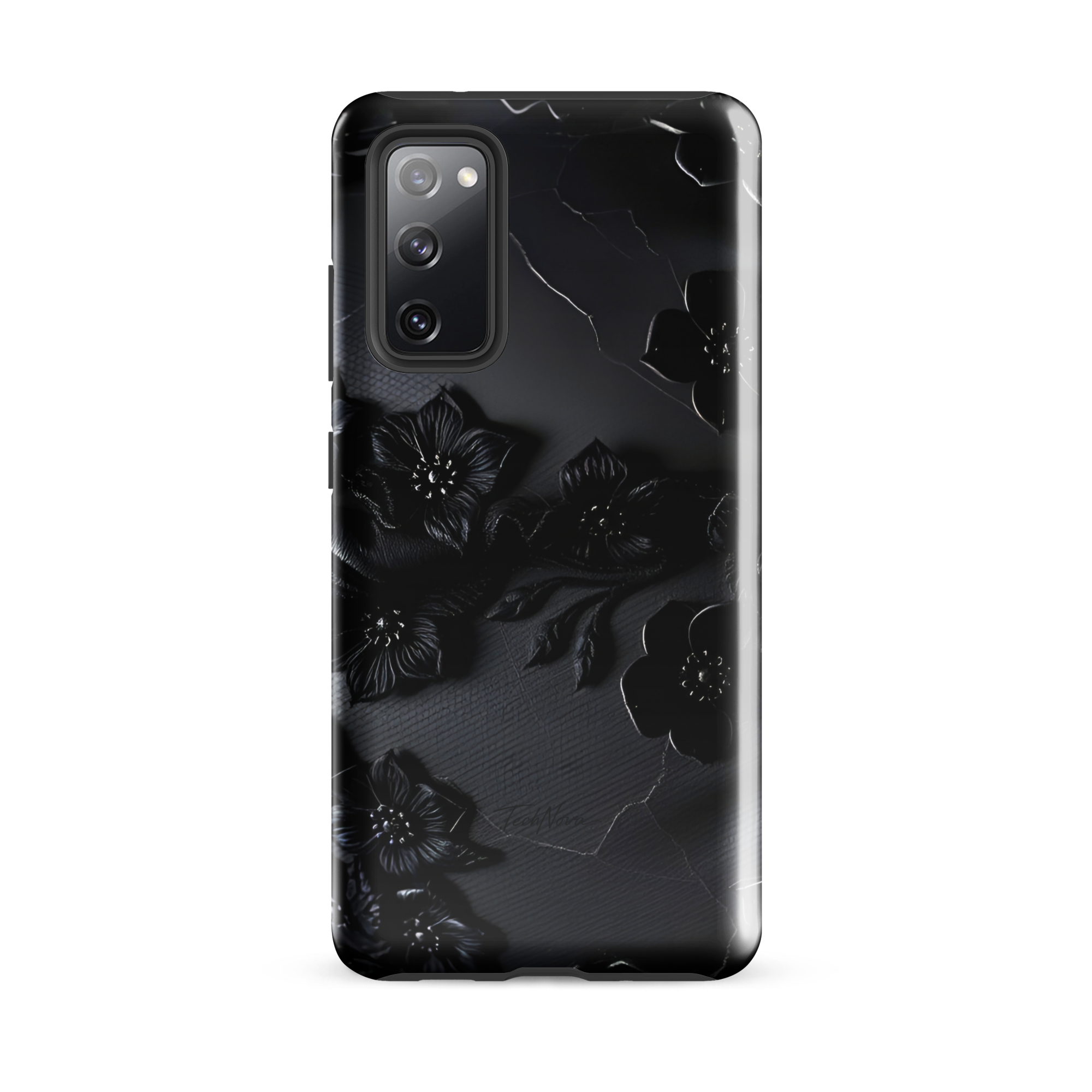 Coque Samsung TechNova Couture Signature - Protection premium haute couture double couche avec charge par induction