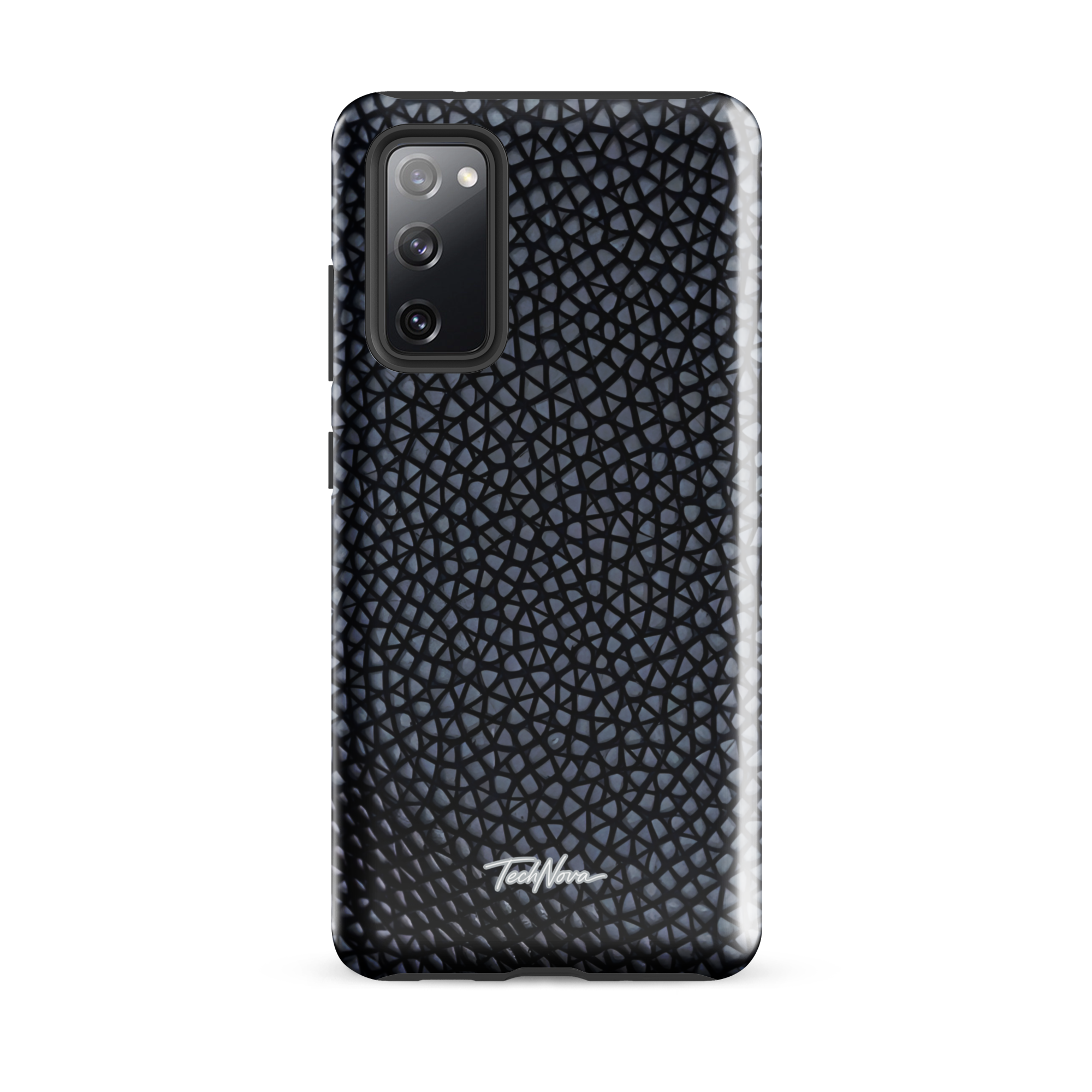 Coque Samsung TechNova Couture Signature - Protection premium haute couture double couche avec charge par induction