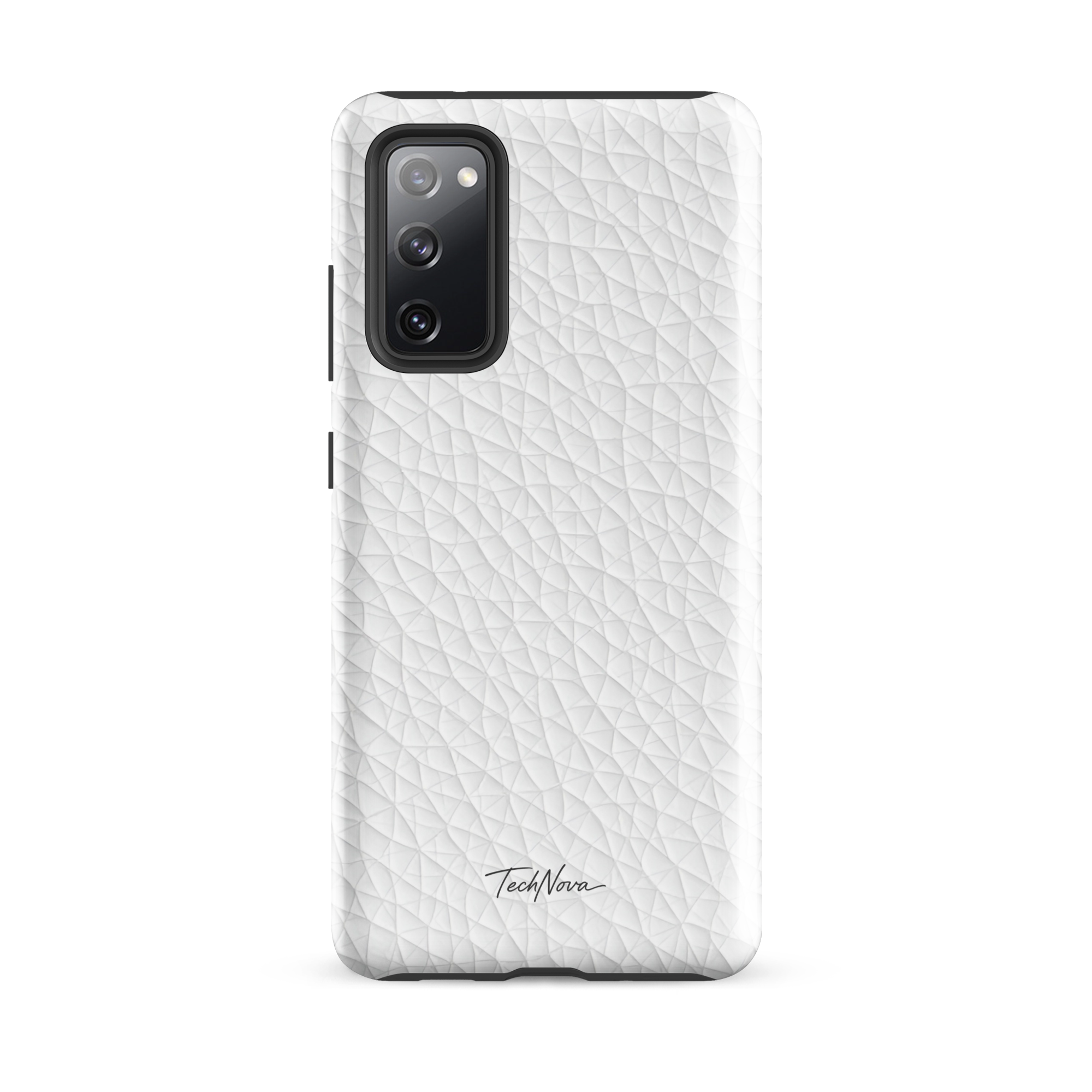 Coque Samsung TechNova Couture Signature - Protection premium haute couture double couche avec charge par induction